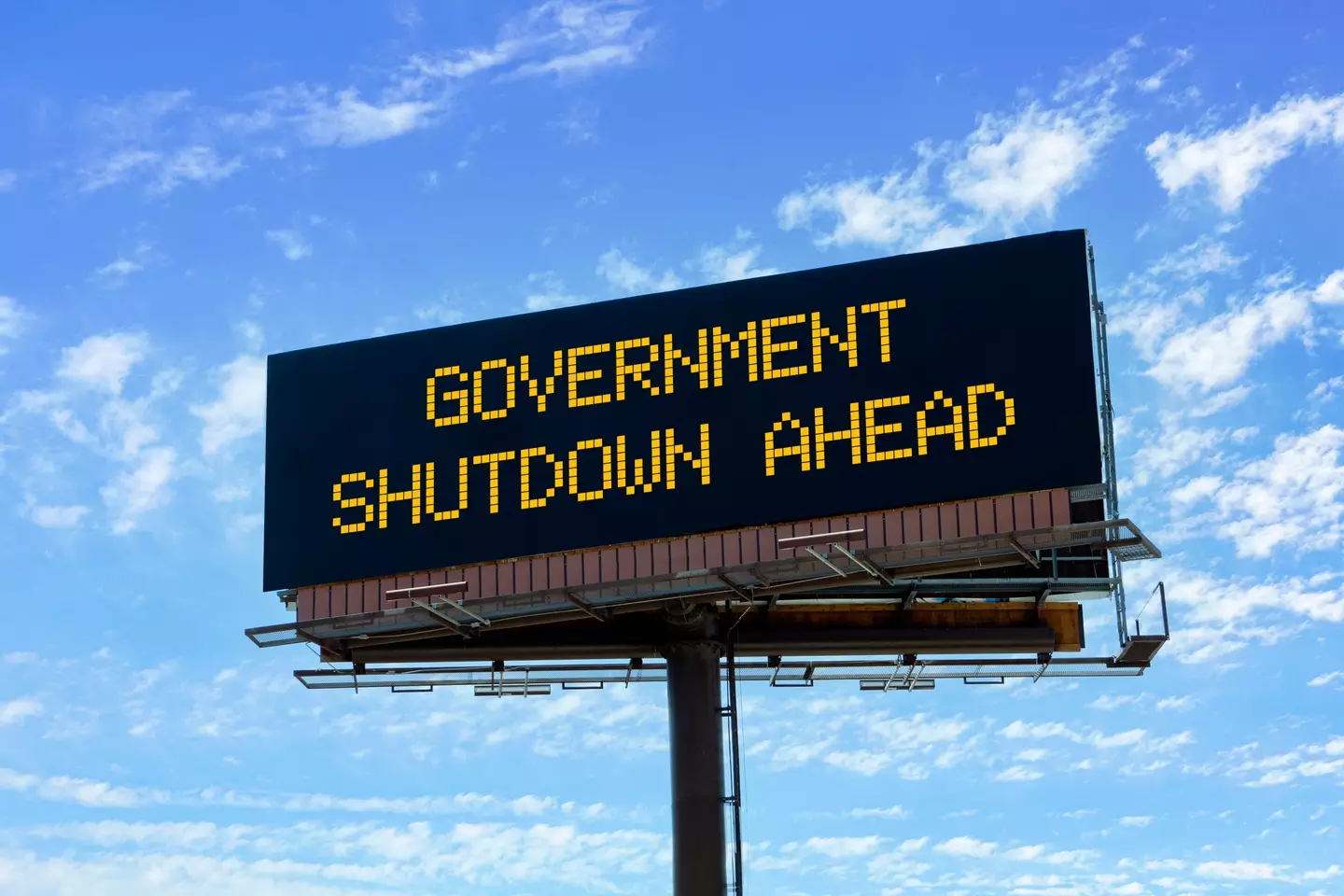It's hard to predict when the shutdown will come to an end (Kent Nishimura/Getty Images)