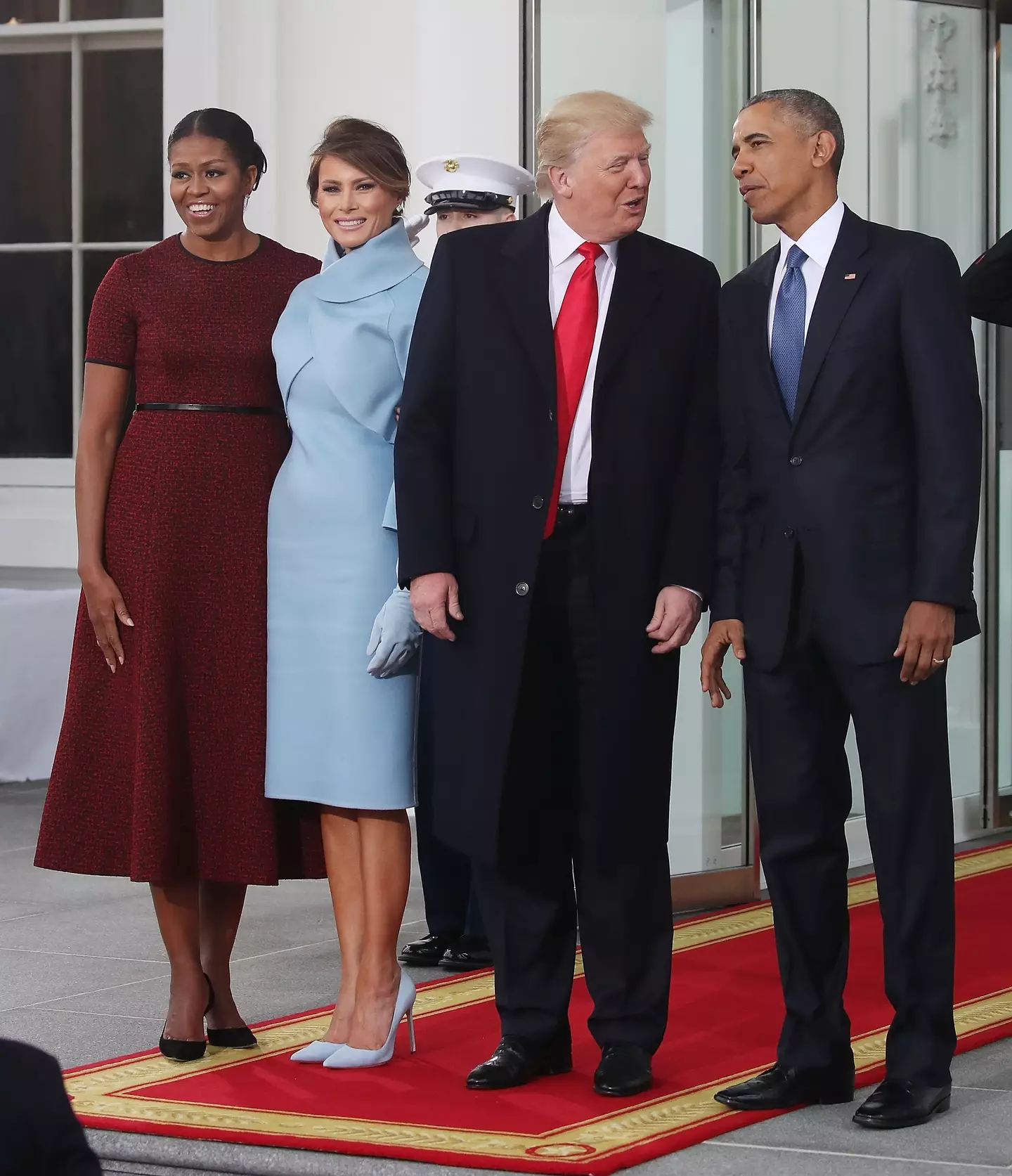 Much has been said about Michelle's absence (Mark Wilson/Staff)