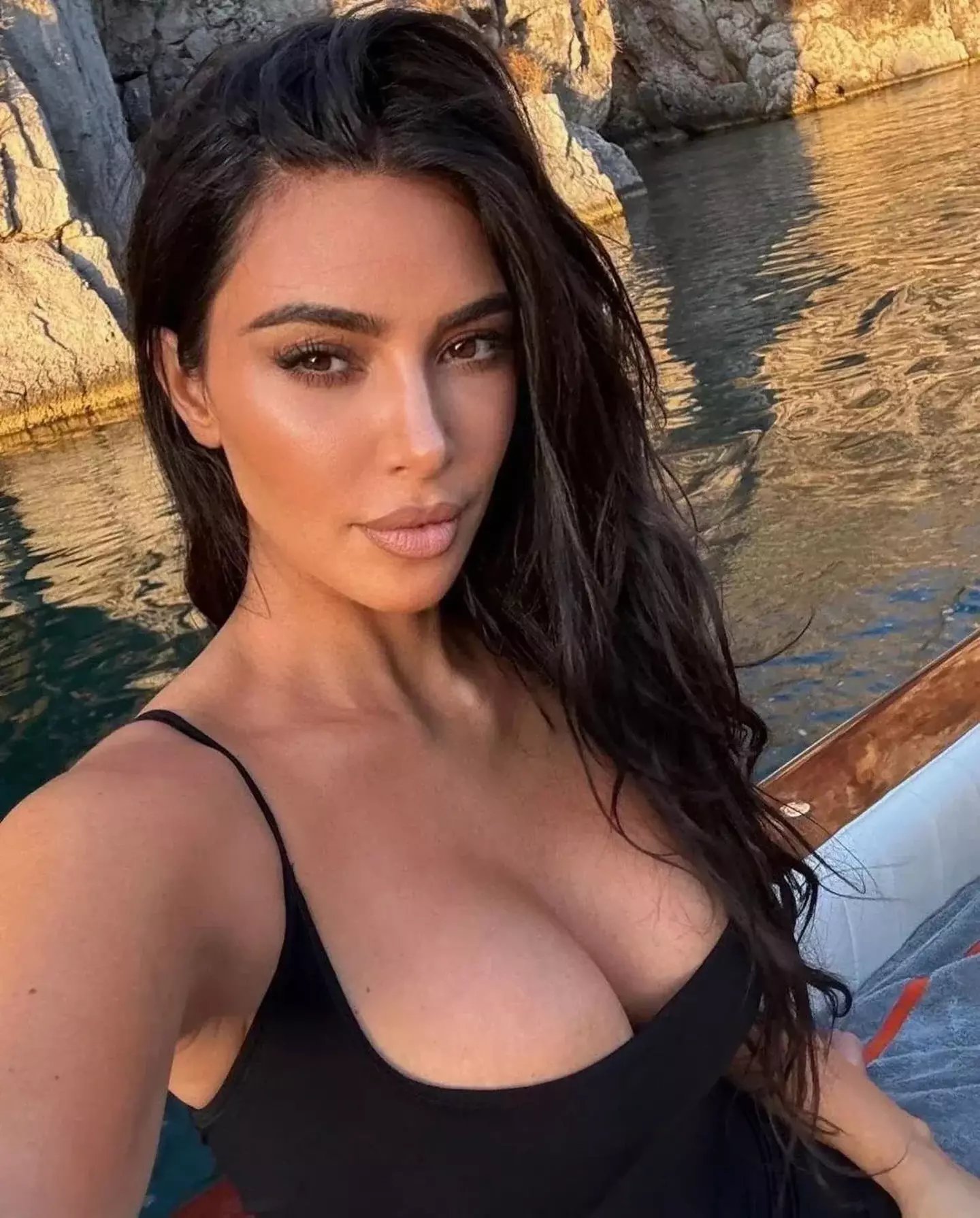 Kim Kardashian has issued an update on her brain aneurysm diagnosis (Instagram/kimkardashian)