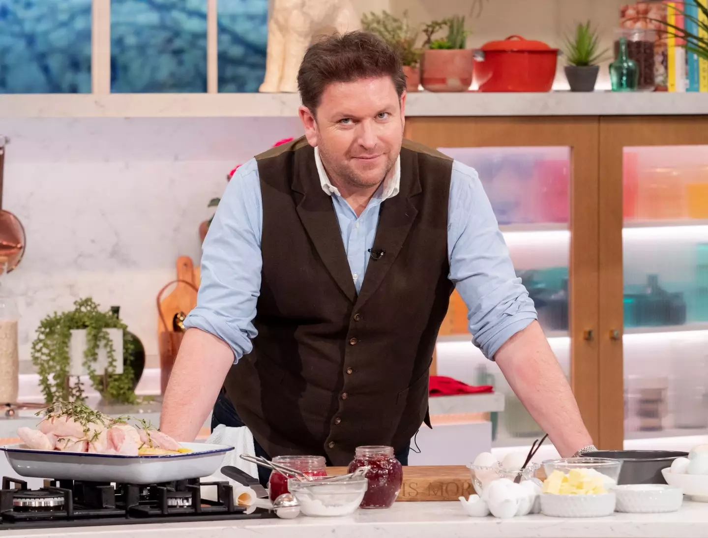 TV chef James Martin says his house was broken into by ‘masked men’.