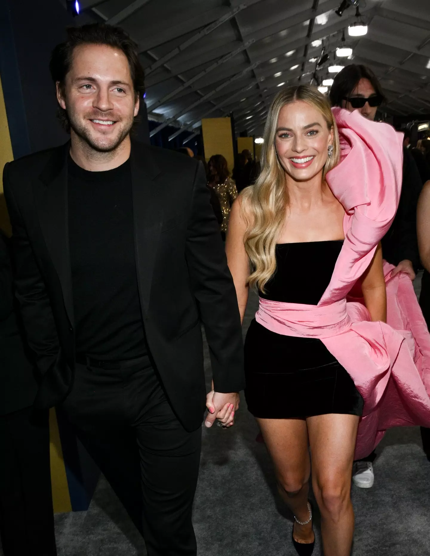 The duo are expecting their first child together. (Michael Buckner/Variety via Getty Images)