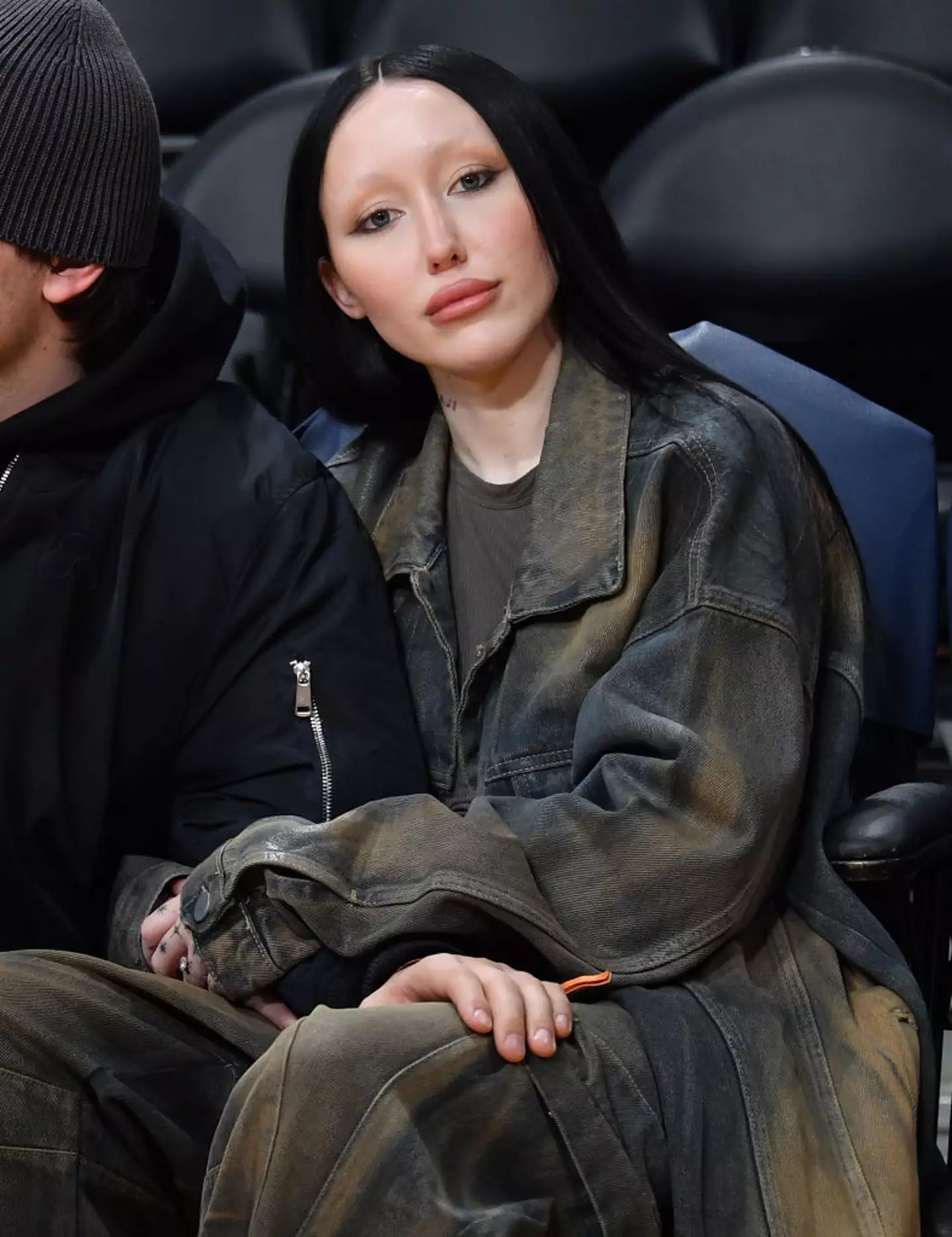 Rumours have been swirling about Noah Cyrus' potential romantic past with Dominic Purcell. (Allen Berezovsky/Getty Images)