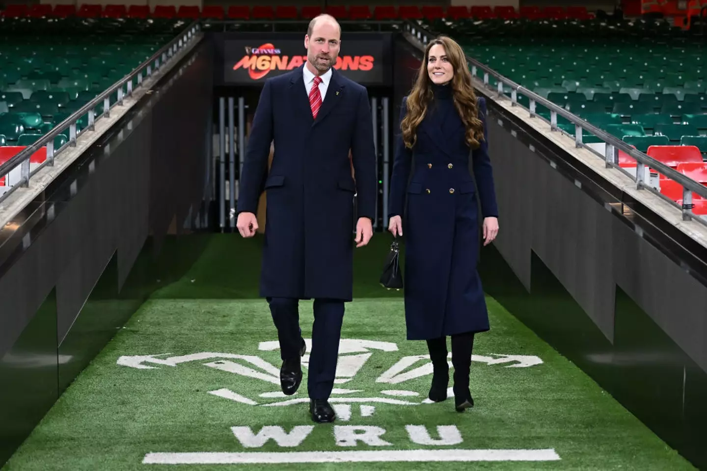 The royals were supporting rival teams at the rugby match this weekend (15 March). (Dan Mullan - RFU/The RFU Collection via Getty Images)