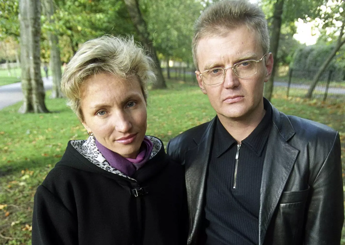 Alexander and his wife Marina Litvinenko (