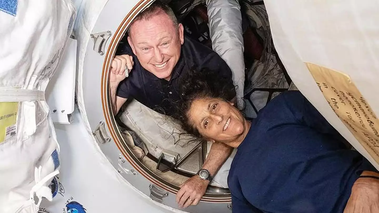 Williams and Wilmore have been on the station for eight months (NASA)