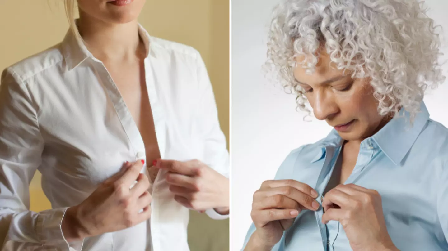 Women’s shirts have buttons on the left side because of age-old tradition