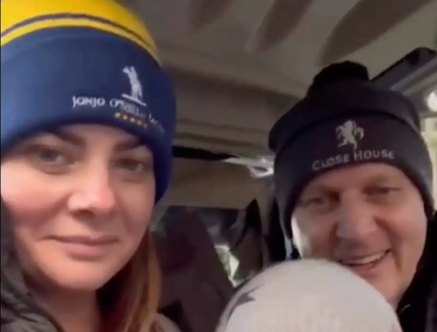 The pair already share three-year-old Oliver.