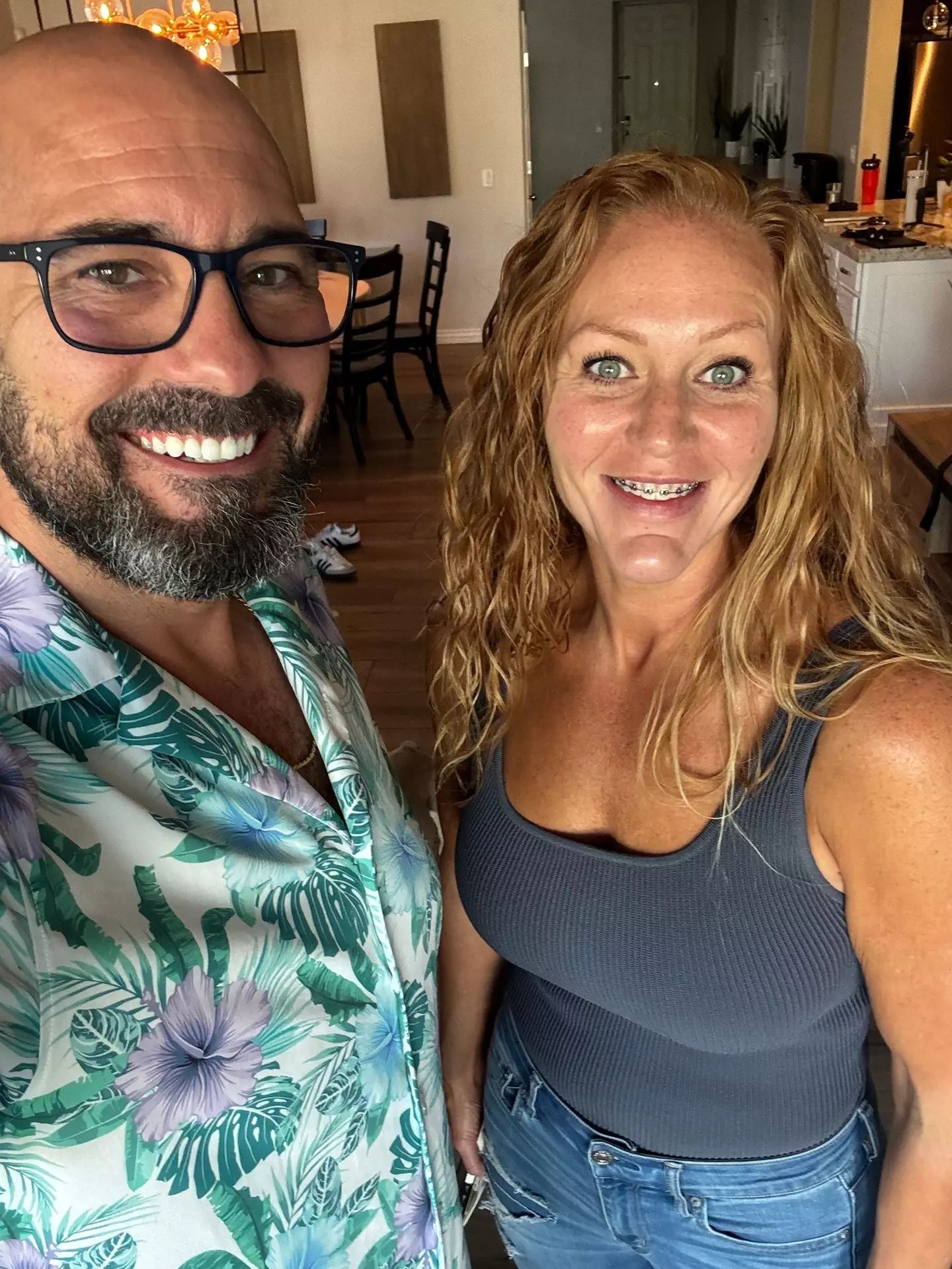 The pair have become 'inseperable' as Marty describes Brandi as his 'person' (SWNS)