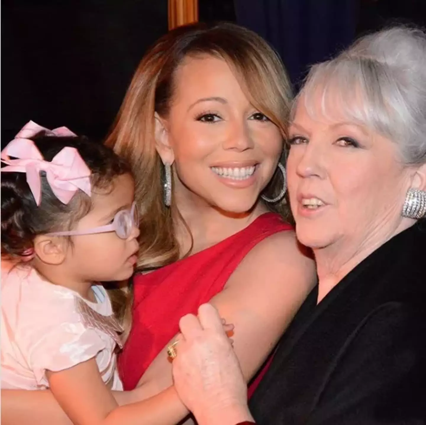 Carey with her mother, Patricia. (Mariah Carey/ Instagram)