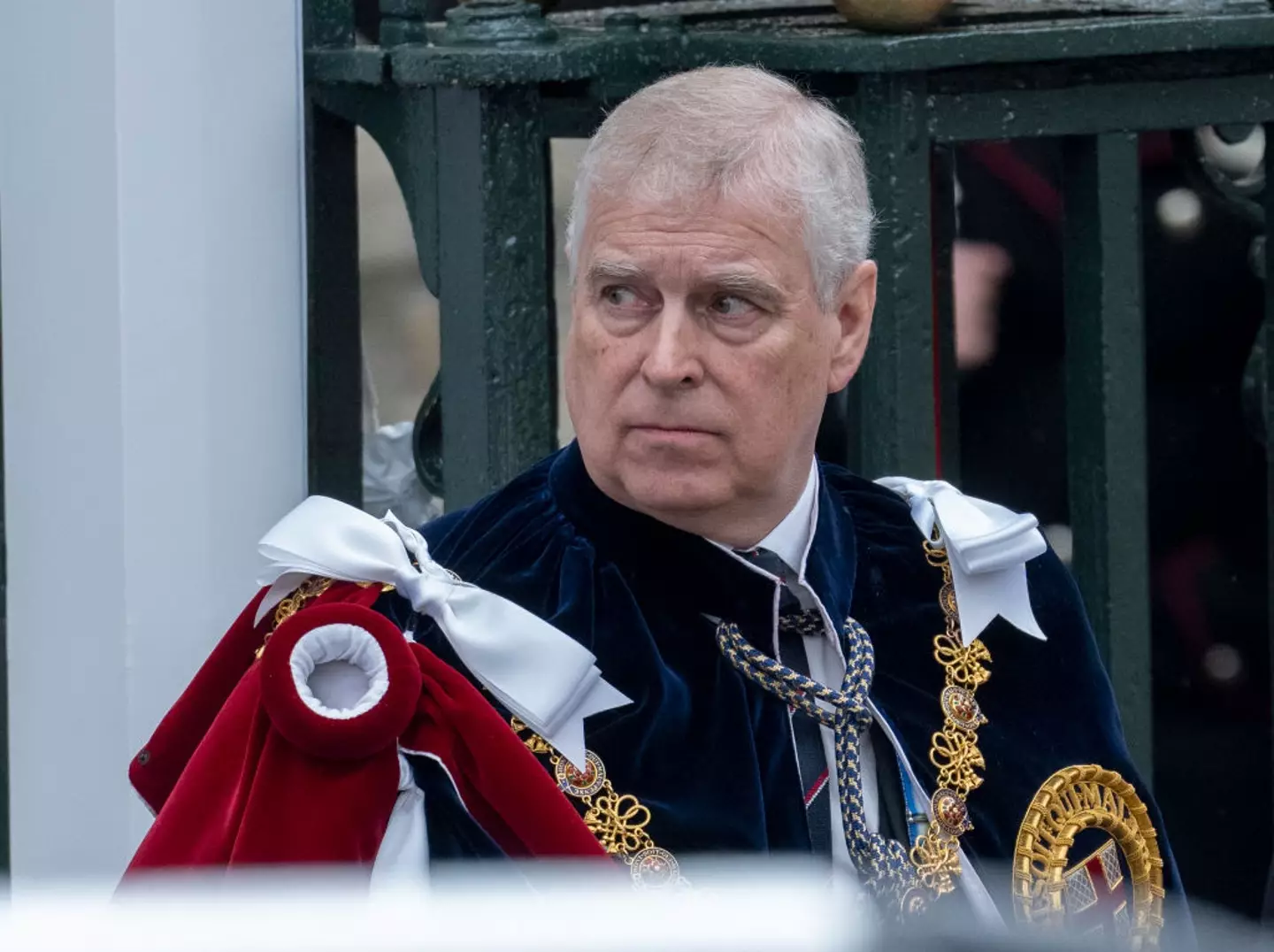 Virginia claimed that she was sexually abused by senior royal family member, Prince Andrew (Mark Cuthbert/UK Press via Getty Images)
