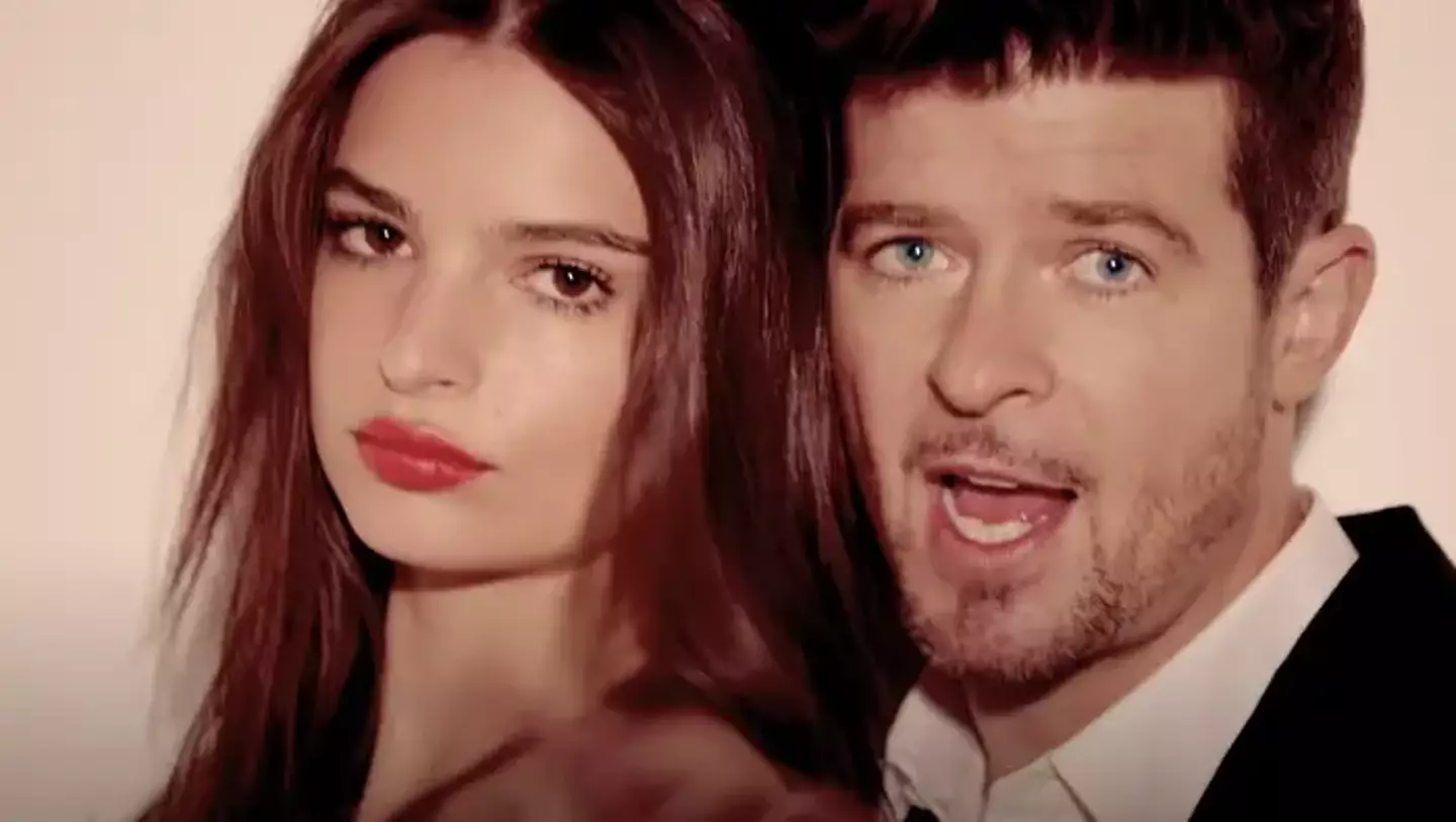 The claims were leaked without Emily's consent last month and Robin has since been totally silent on the matter.