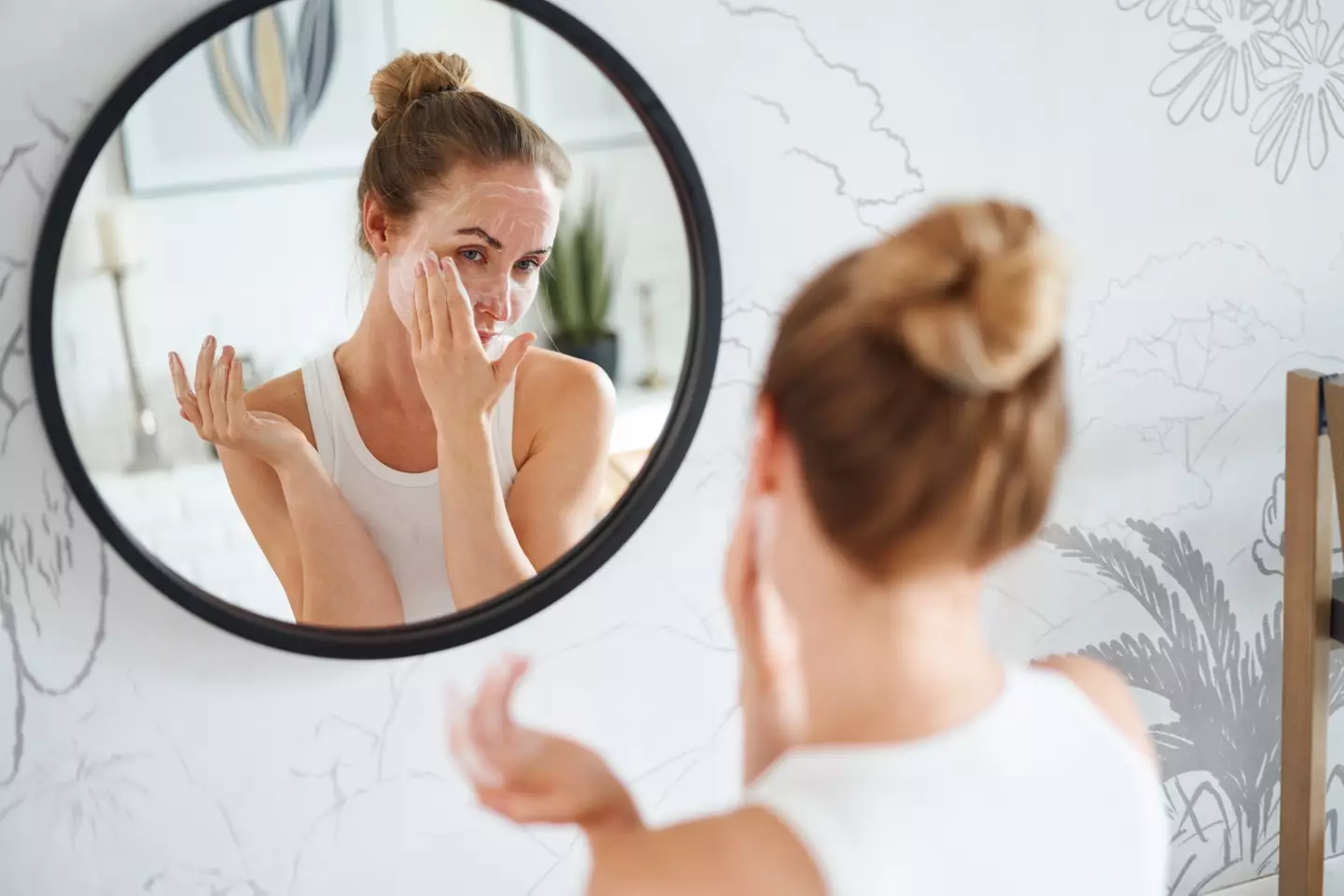Face masks can also spark breakouts (Sergey Mironov/Getty)