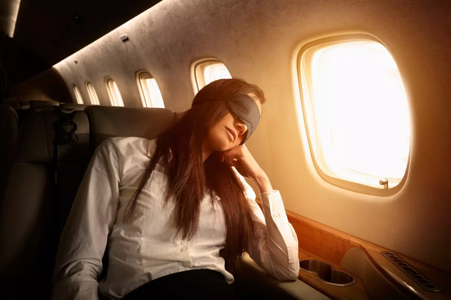 Many people suffer from jet-lag following long-haul flights.