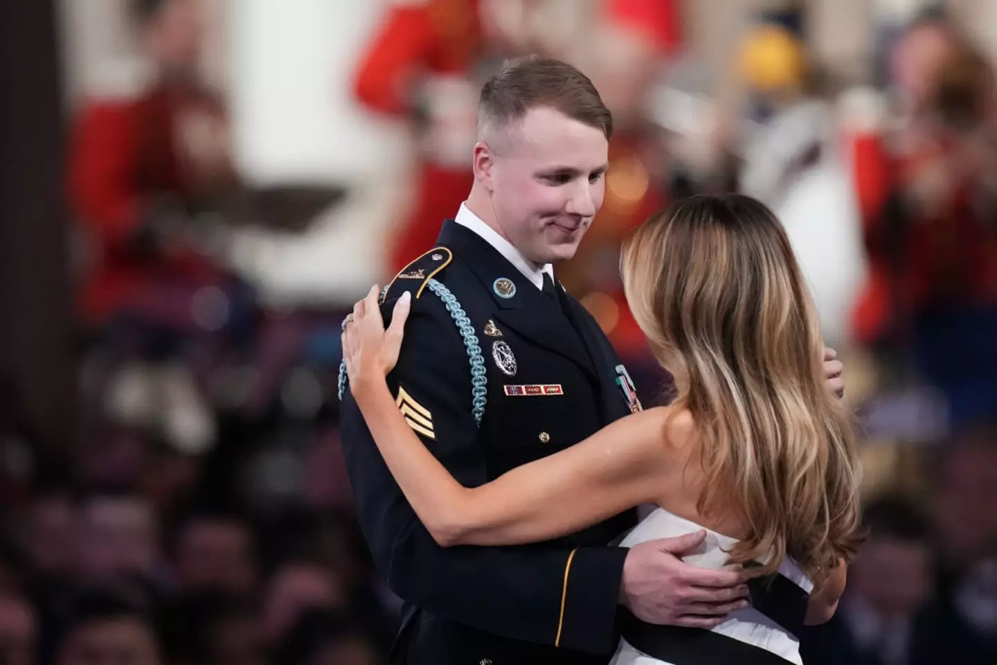 Waller said the first lady was a 'really good dancer' (Andrew Harnik / Staff / Getty Images)