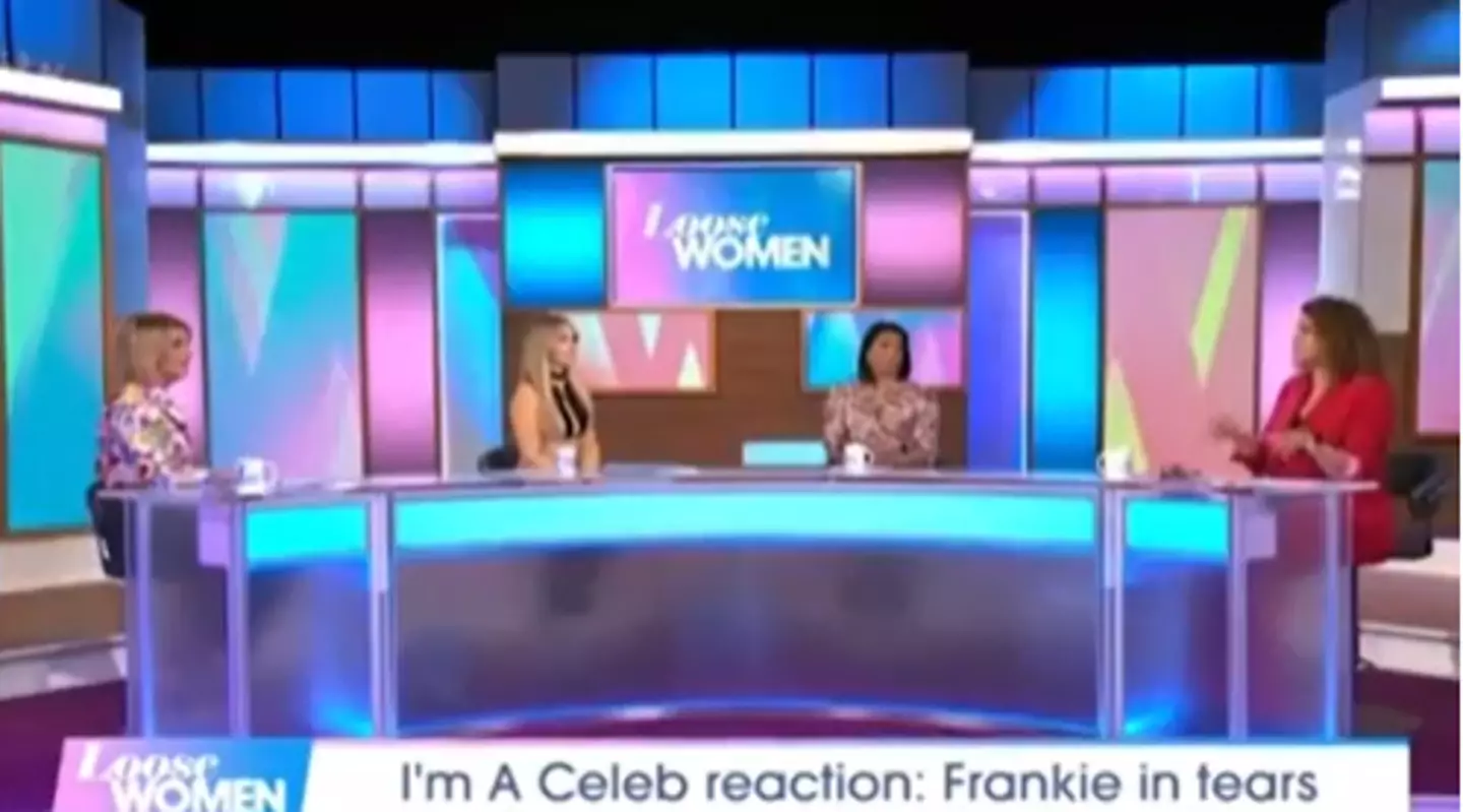 Katie Piper said that she wanted to give Frankie a hug after watching the clip (