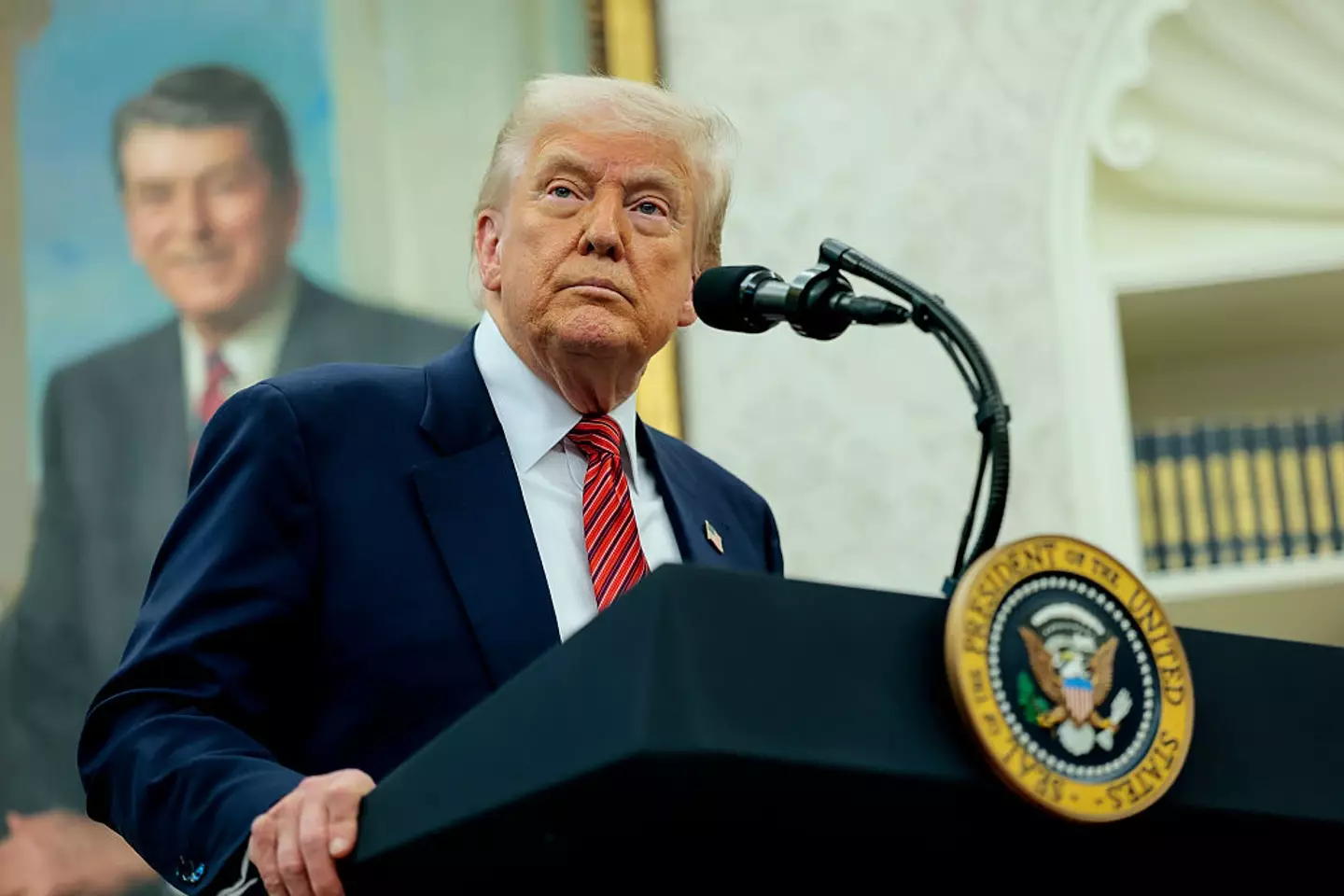Donald Trump has been slammed online (Anna Moneymaker/Getty Images)