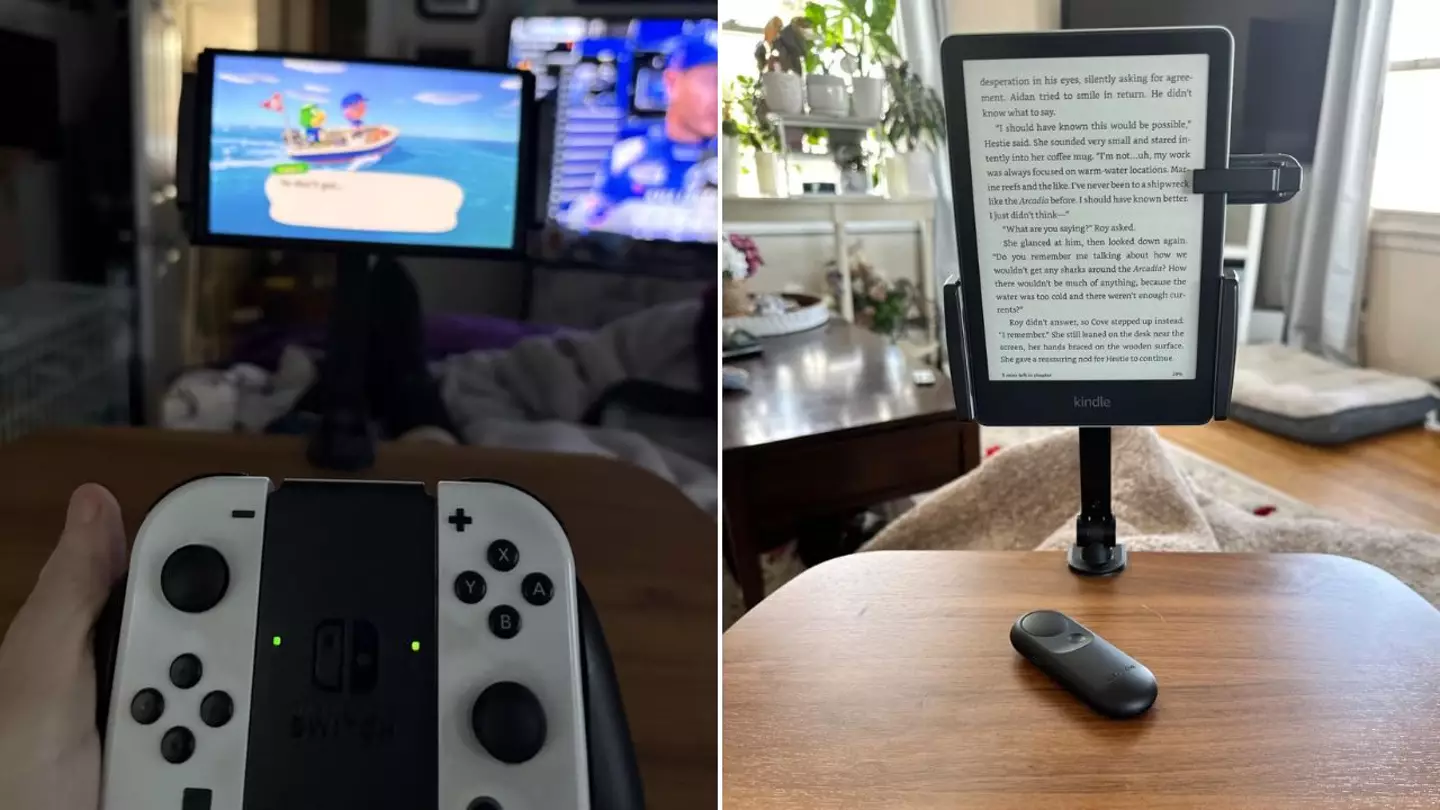 People are obsessed with 'game-changing' gadget that means you can read and snack at the same time