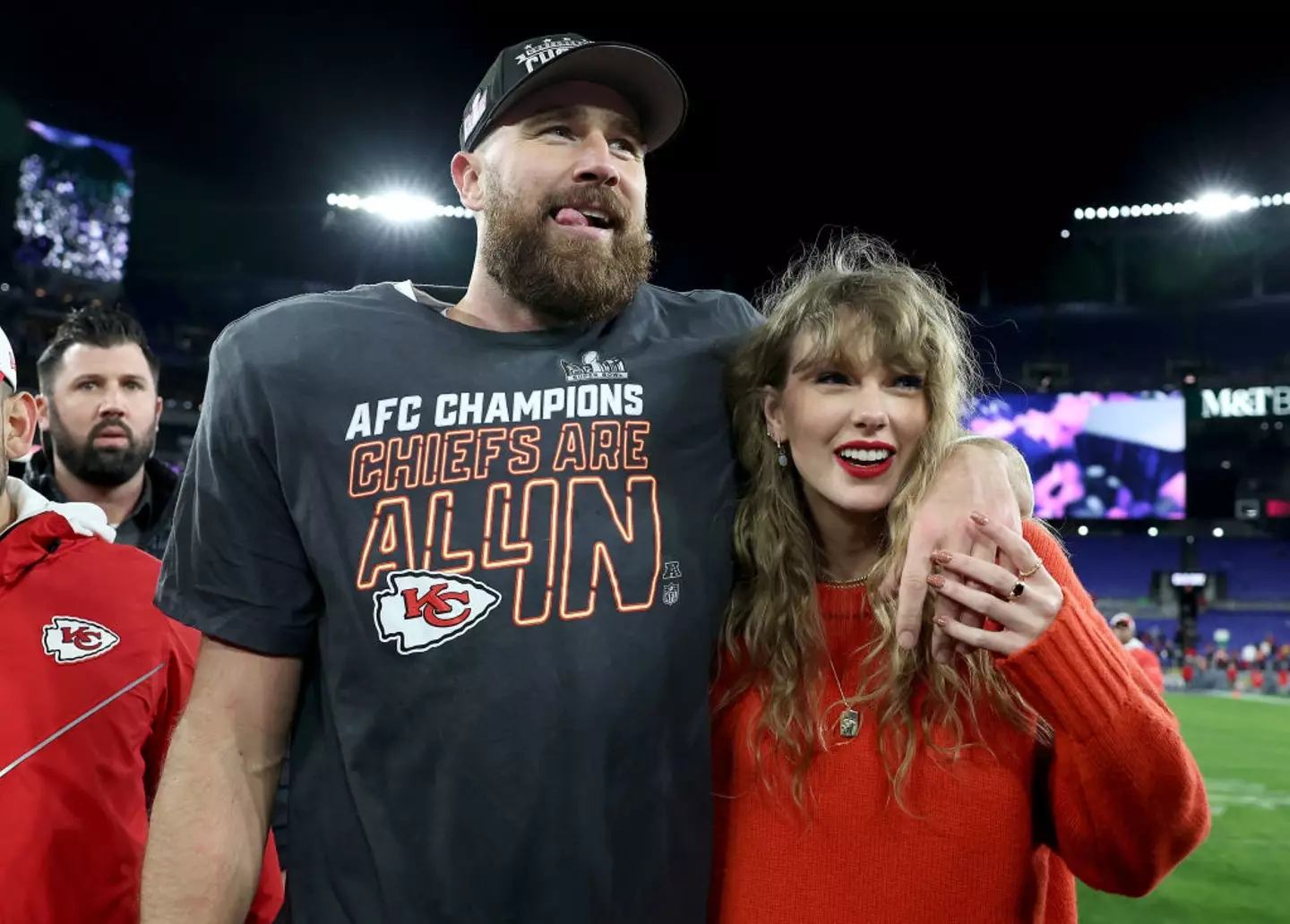 Swift and Kelce's relationship seems to be going from strength to strength (Patrick Smith/Getty Images)
