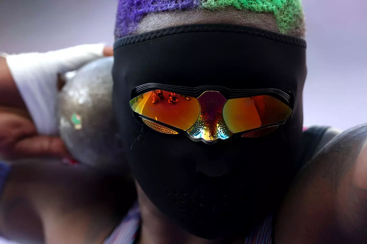 The athlete has qualified for the women's shot put final. (Patrick Smith / Staff / Getty Images)