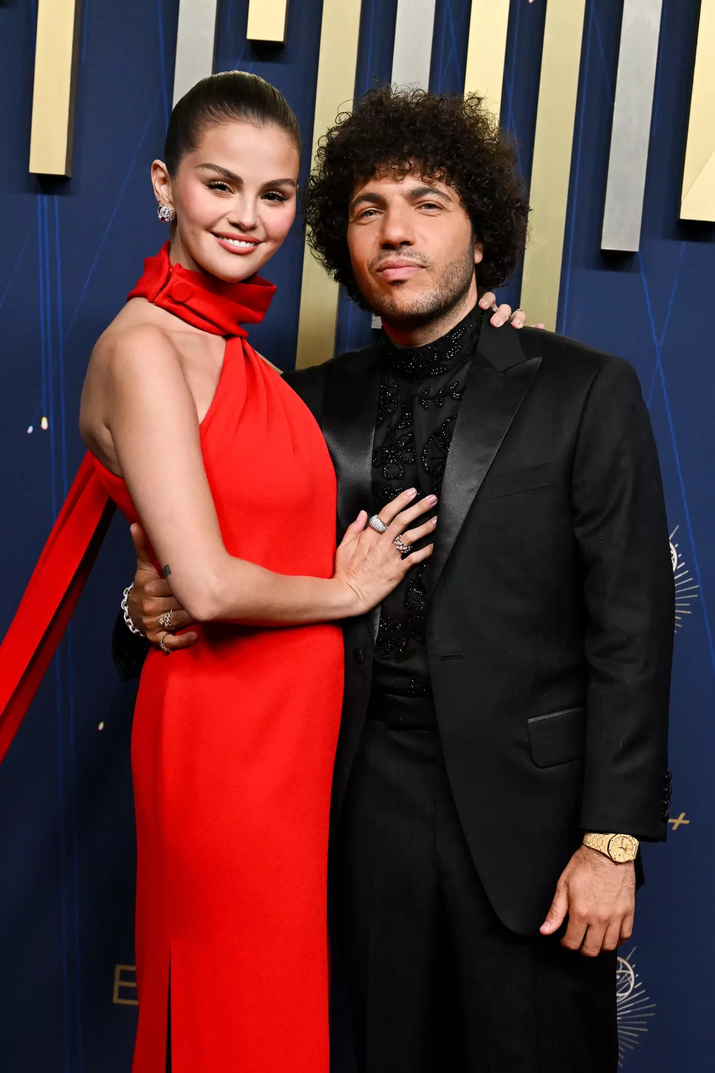 Blanco issued Gomez a cheeky demand (Gilbert Flores/Variety via Getty Images)