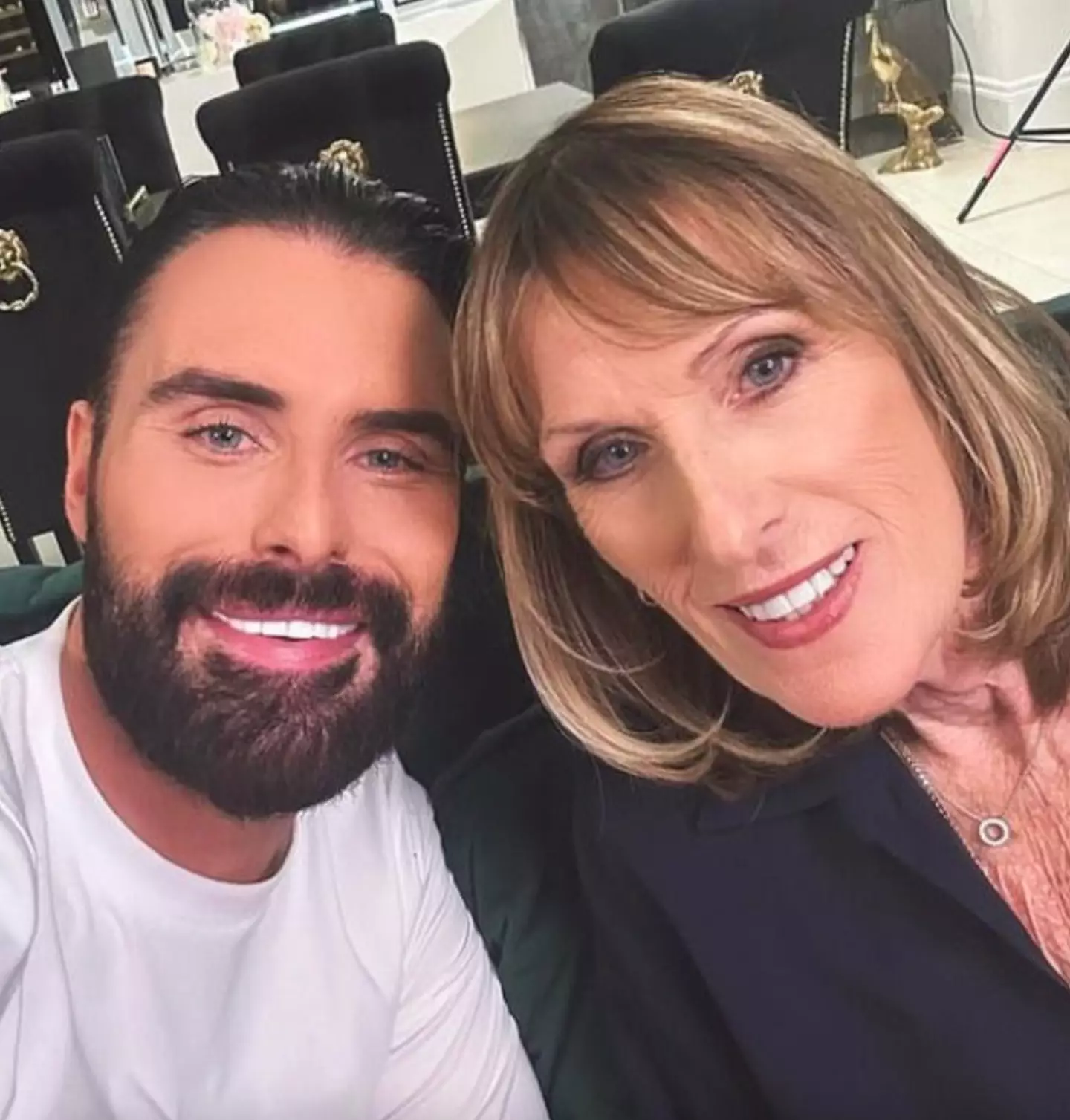 Rylan and his mum are inseparable.