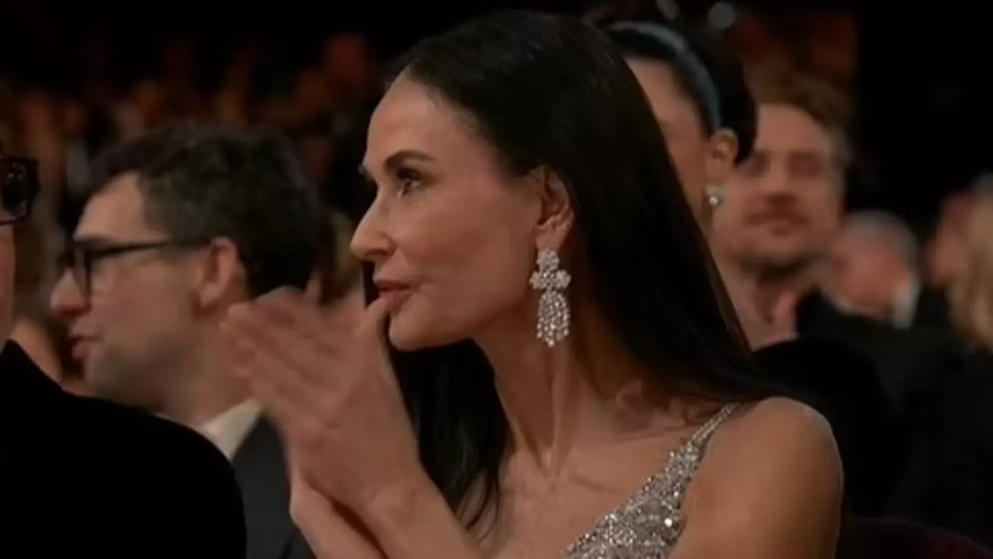 Demi Moore’s heartbreaking one-word response after losing Best Actress at Oscars