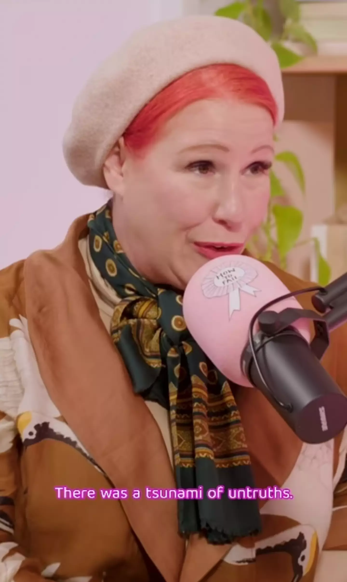 Speaking out, Angel alleged that a show producer was 'completely unacceptable'. (Instagram/How To Fail Podcast)