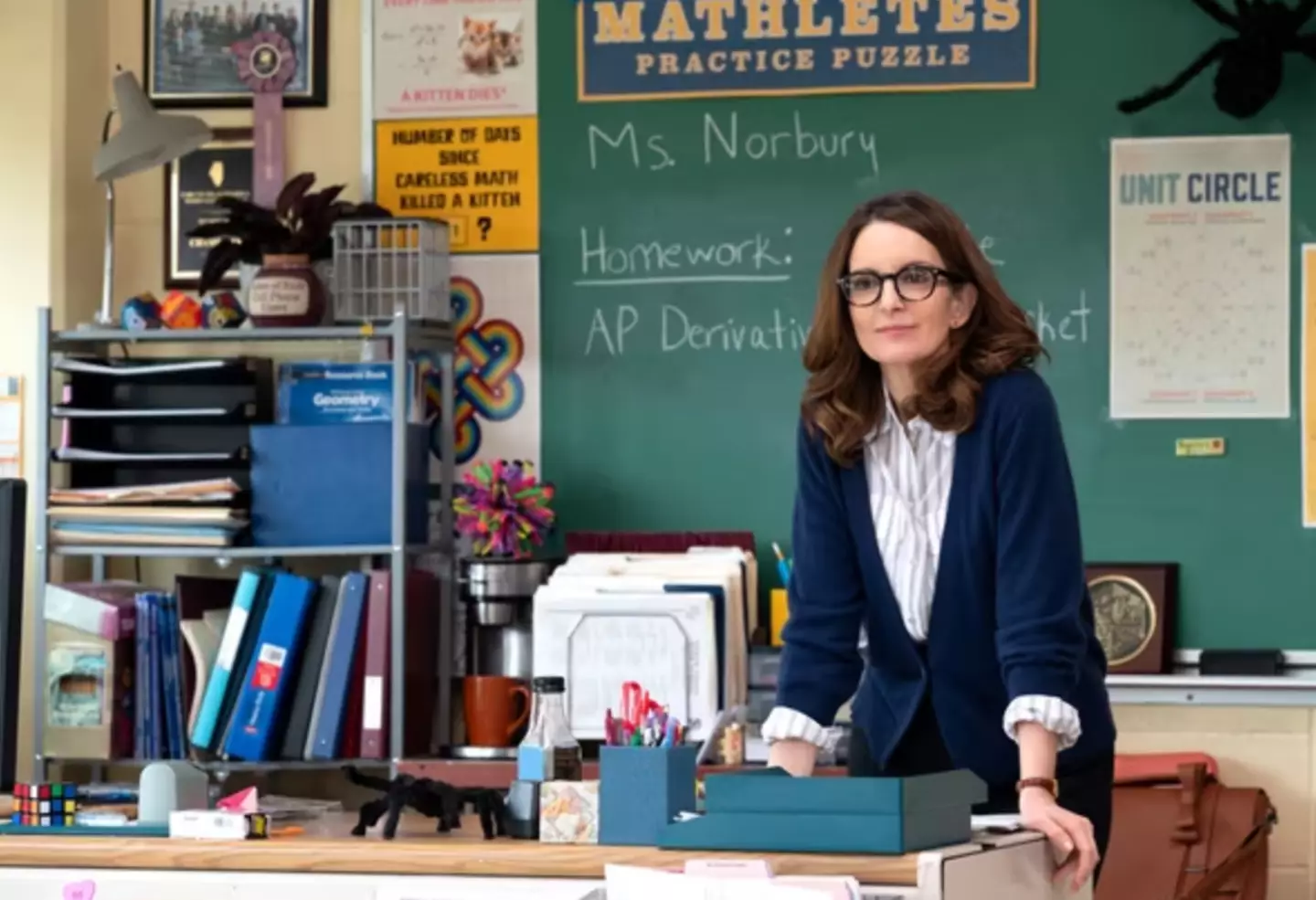 Tina Fey will be returning as Ms Norbury.