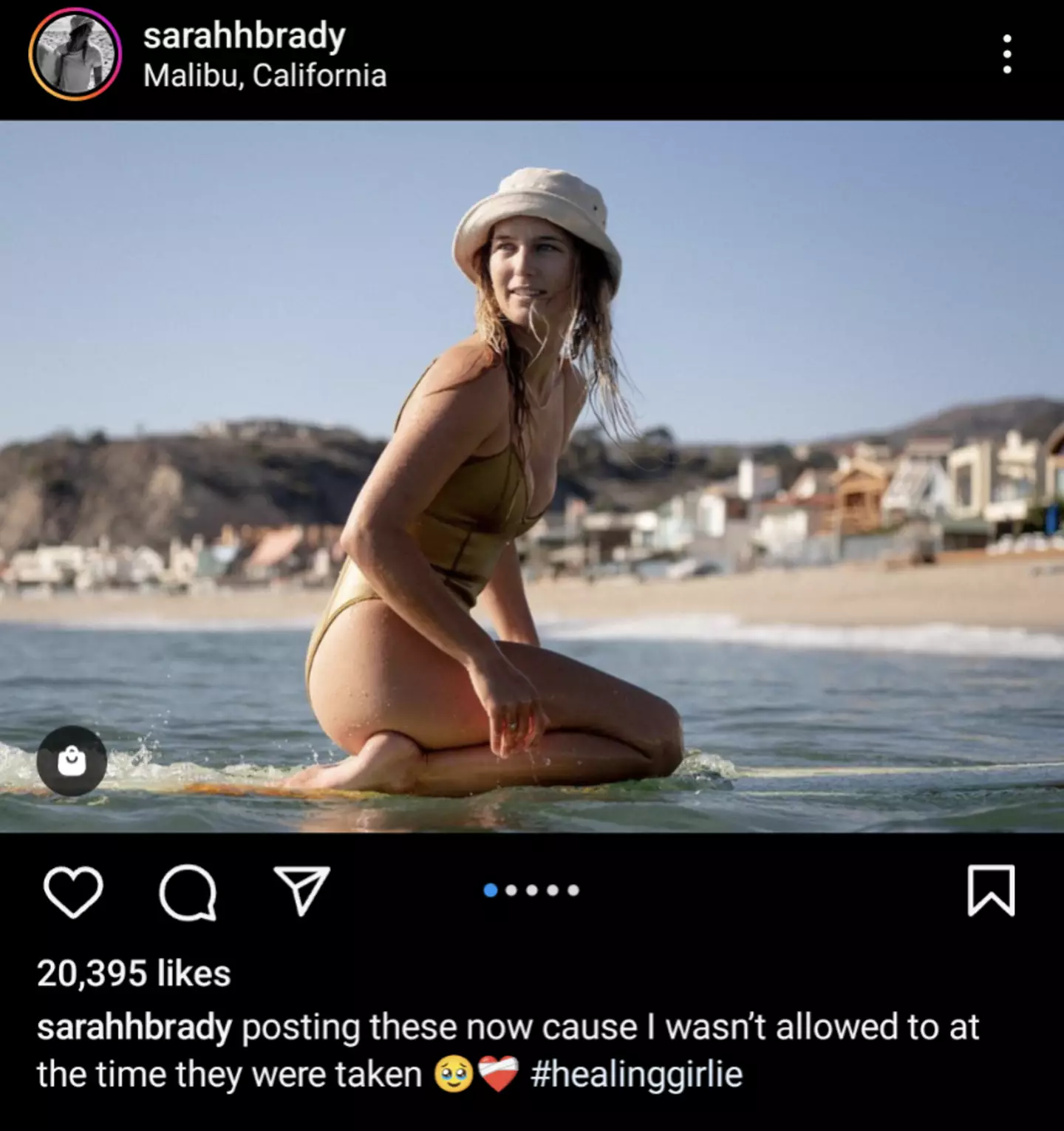 Sarah released messages with the actor.