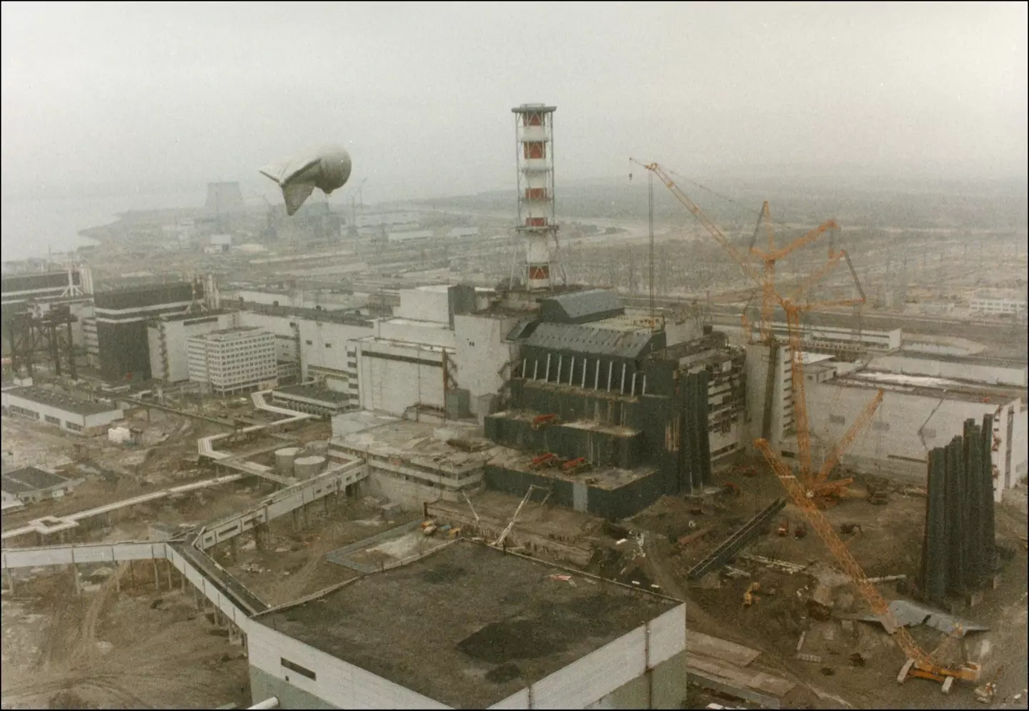The site in Chernobyl exploded in 1986 (SHONE/GAMMA/Gamma-Rapho via Getty Images)