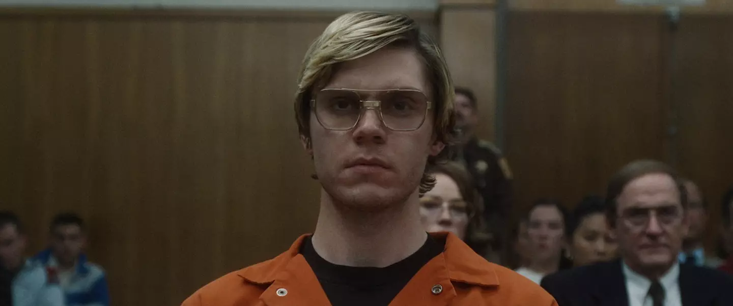 Evan Peters as Jeffrey Dahmer. (Netflix)