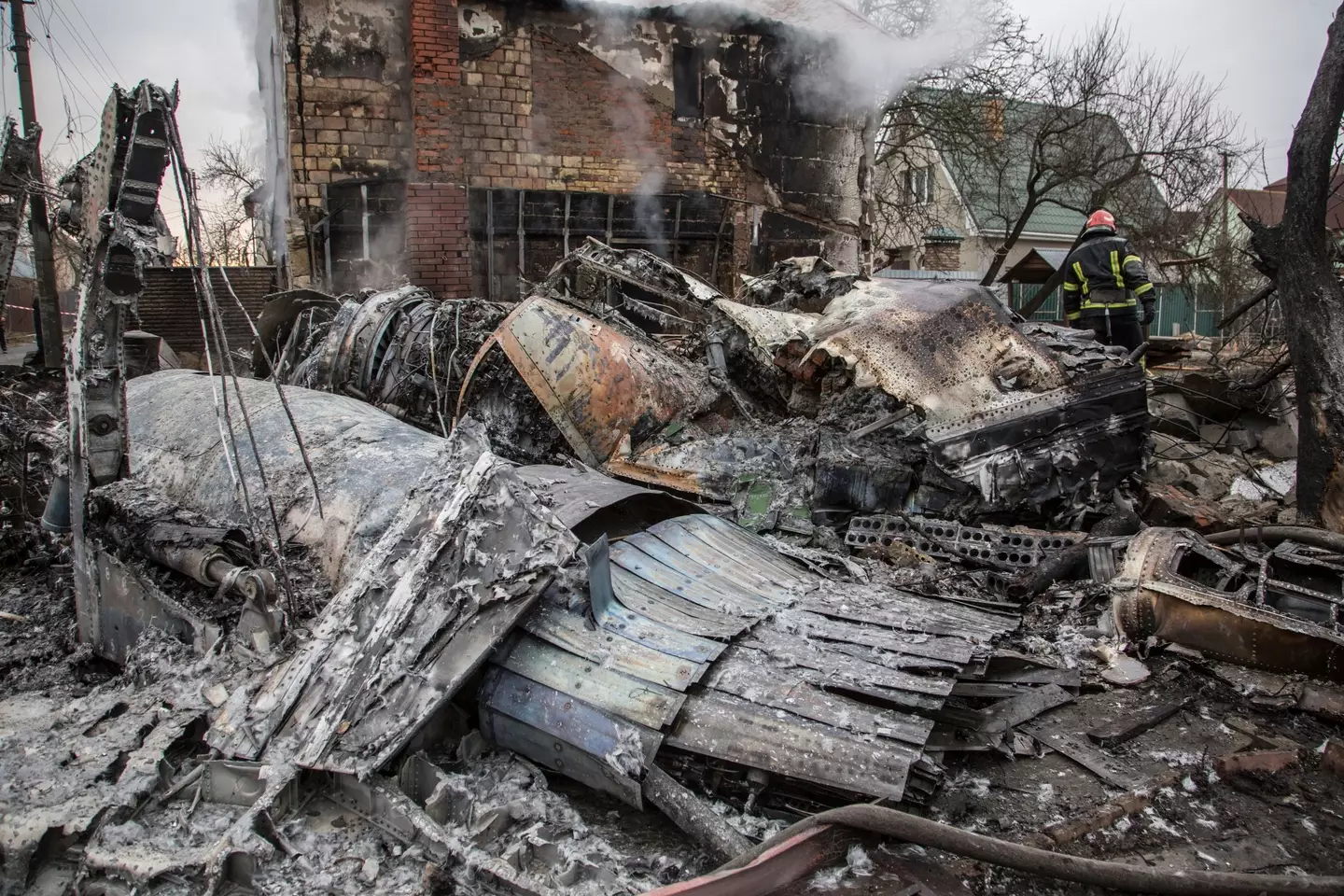 Regions in Ukraine have been attacked by missile and air strikes (