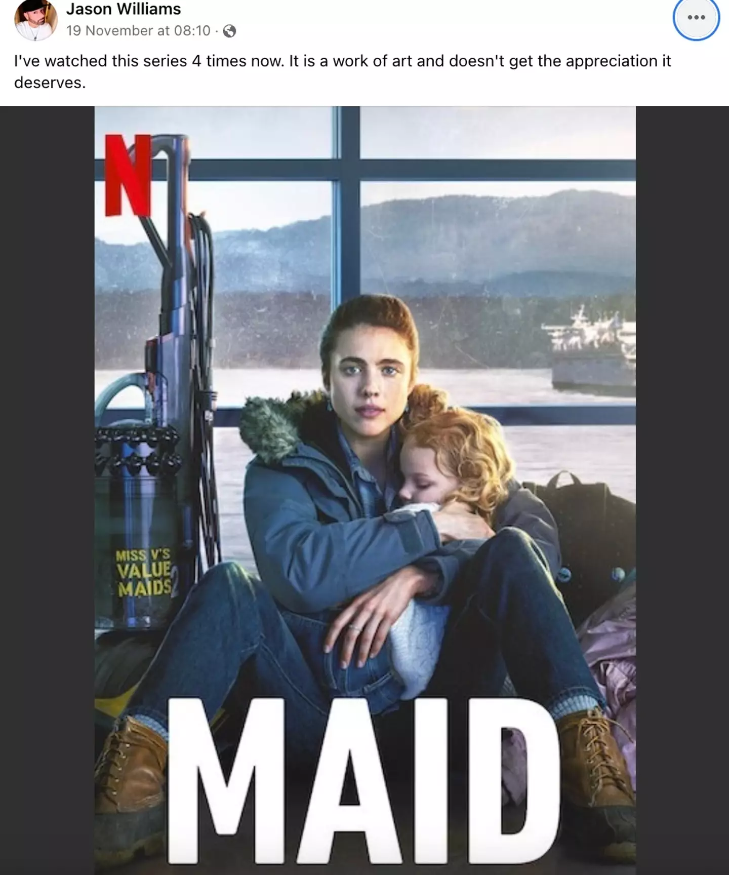 The series has been called a 'work of art'.