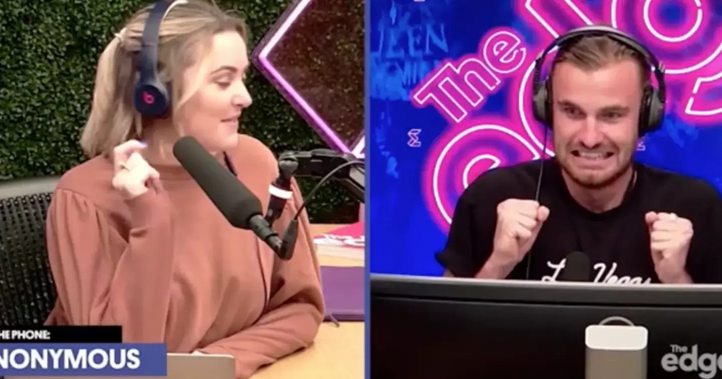 The cheating boyfriend walked right into the trap.