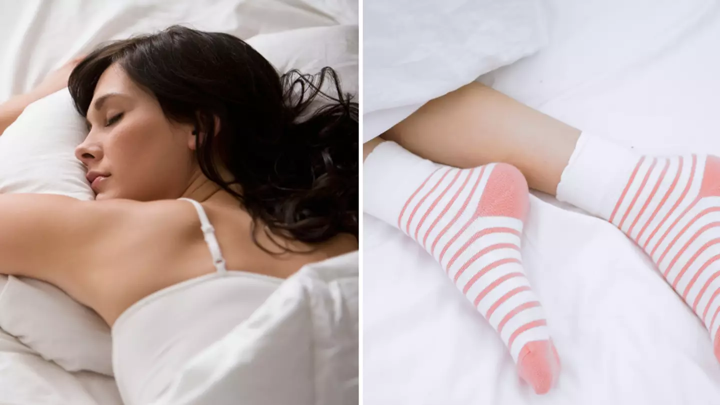 Sleep expert explains why you should always wear socks to bed