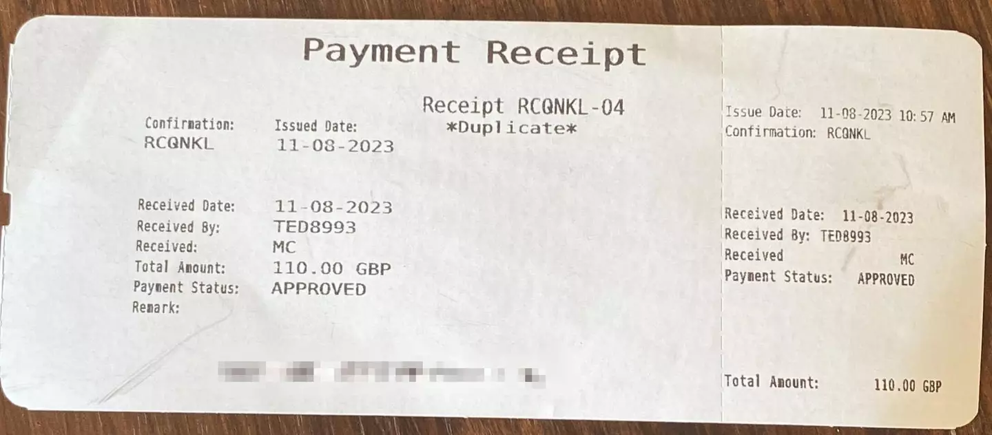 The couple were heading to France but checked in for the wrong leg of their trip.