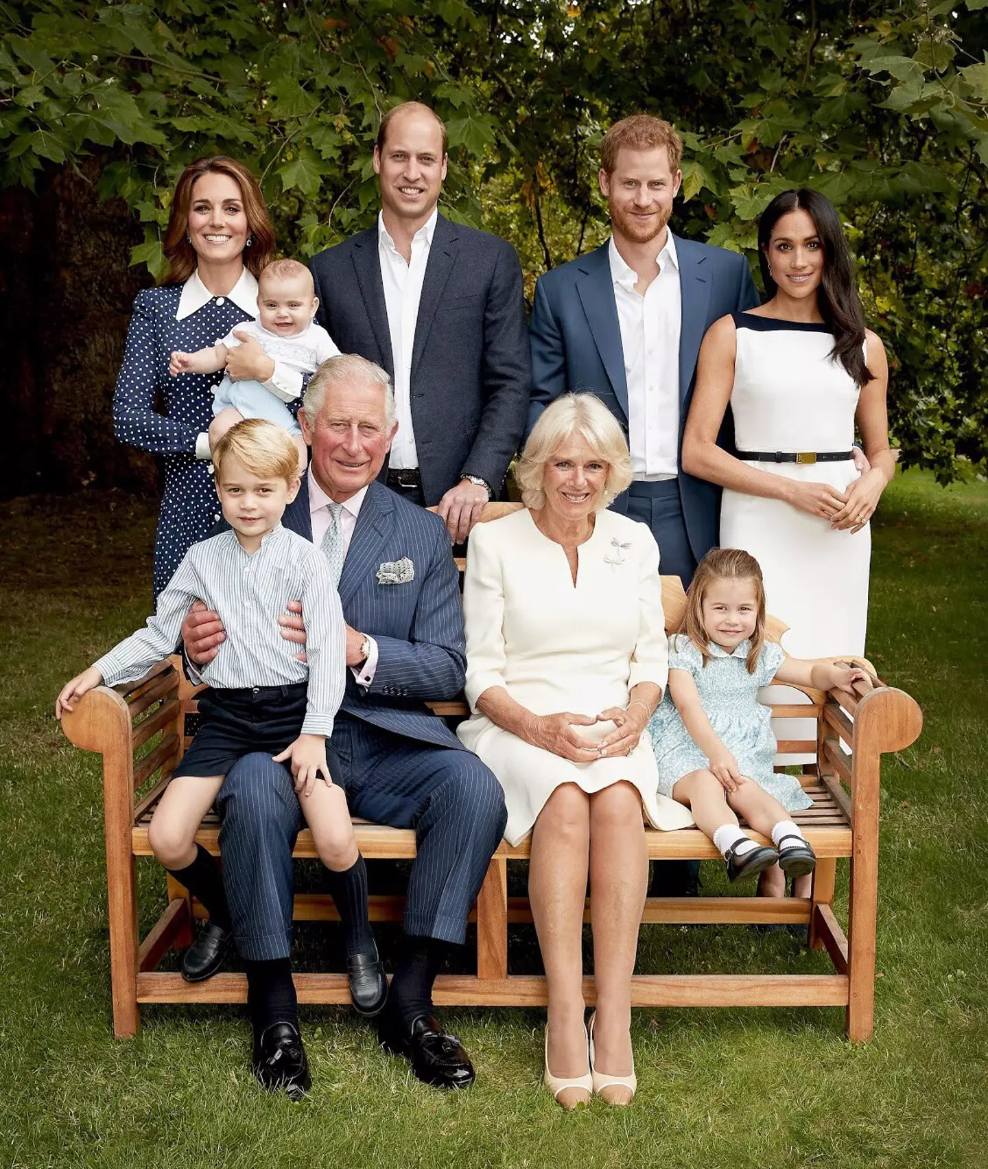 The image is the last ever official picture taken, with all former senior royals present (Chris Jackson/Clarencehouse)