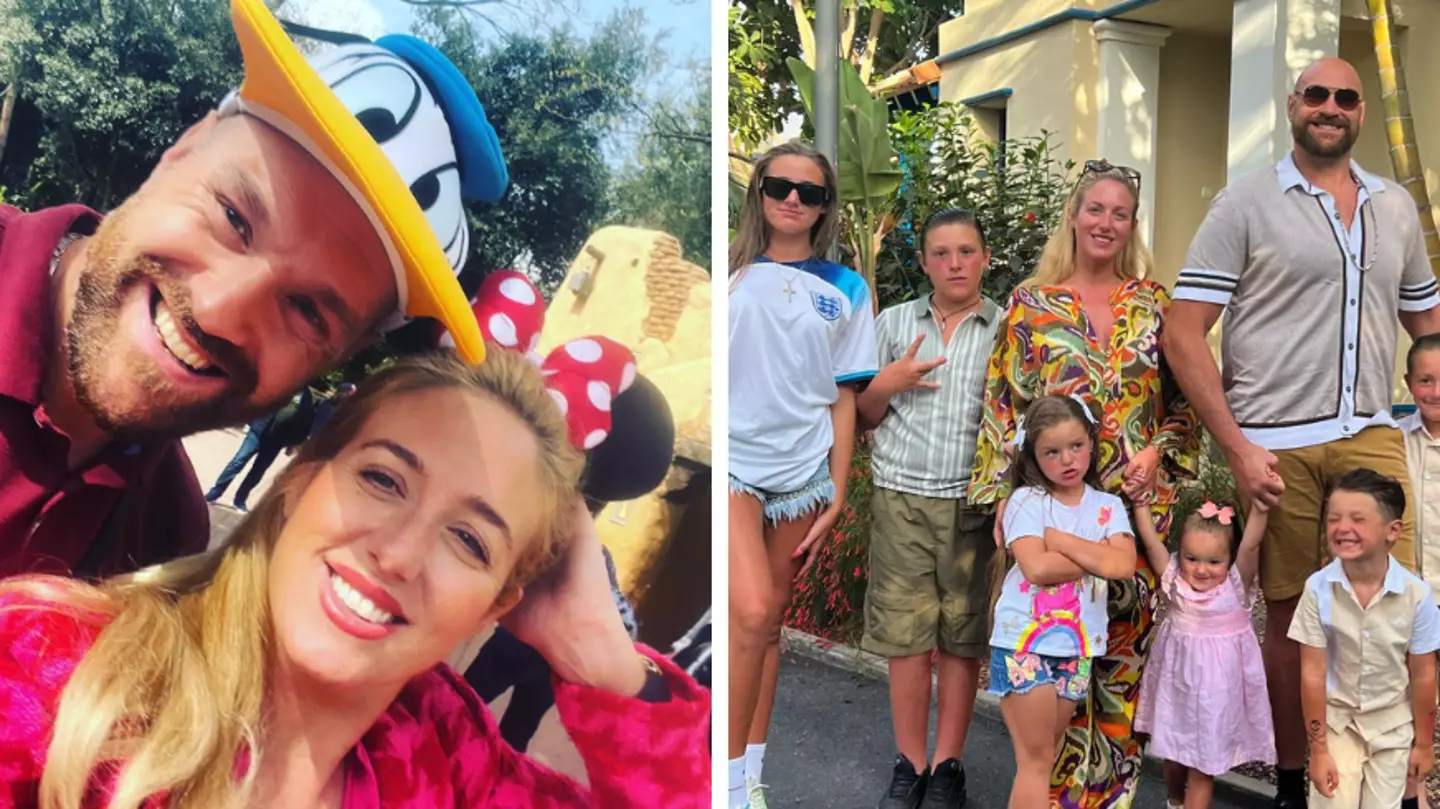 Paris and Tyson Fury announce they've welcomed their seventh child