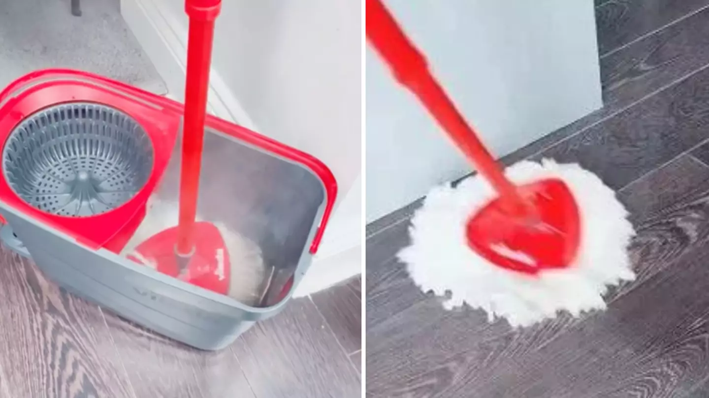 Woman shares 'mind-blowing' hack for sparkling clean floors without using dirty mop water