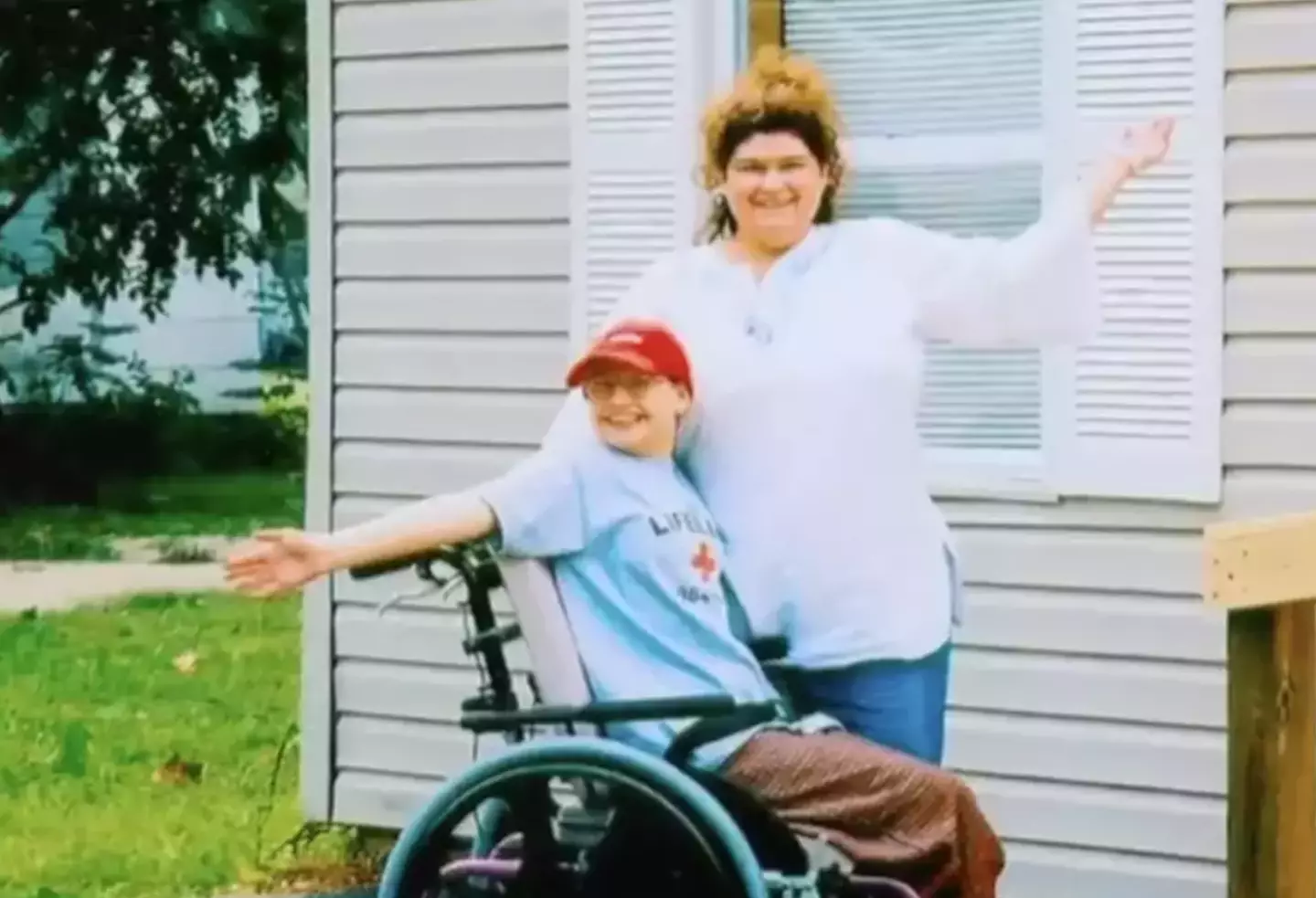 Blanchard's community believed she needed a wheelchair.