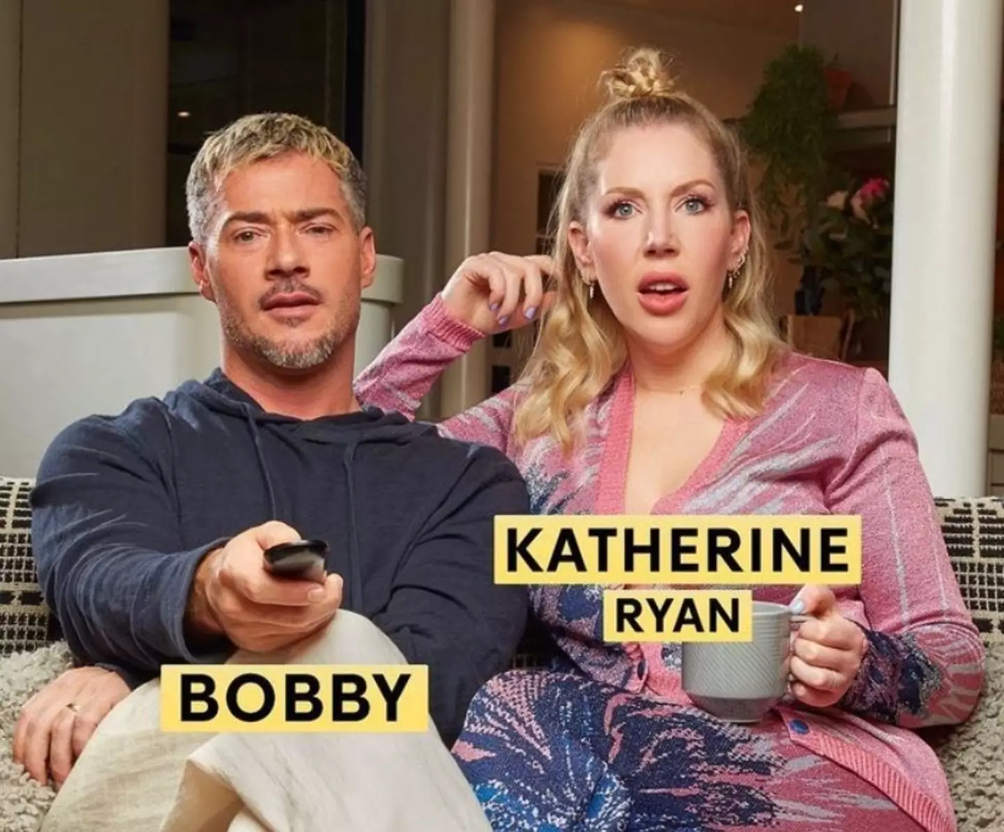 Katherine and Bobby were childhood sweethearts, dating as teenagers and reuniting in 2018.