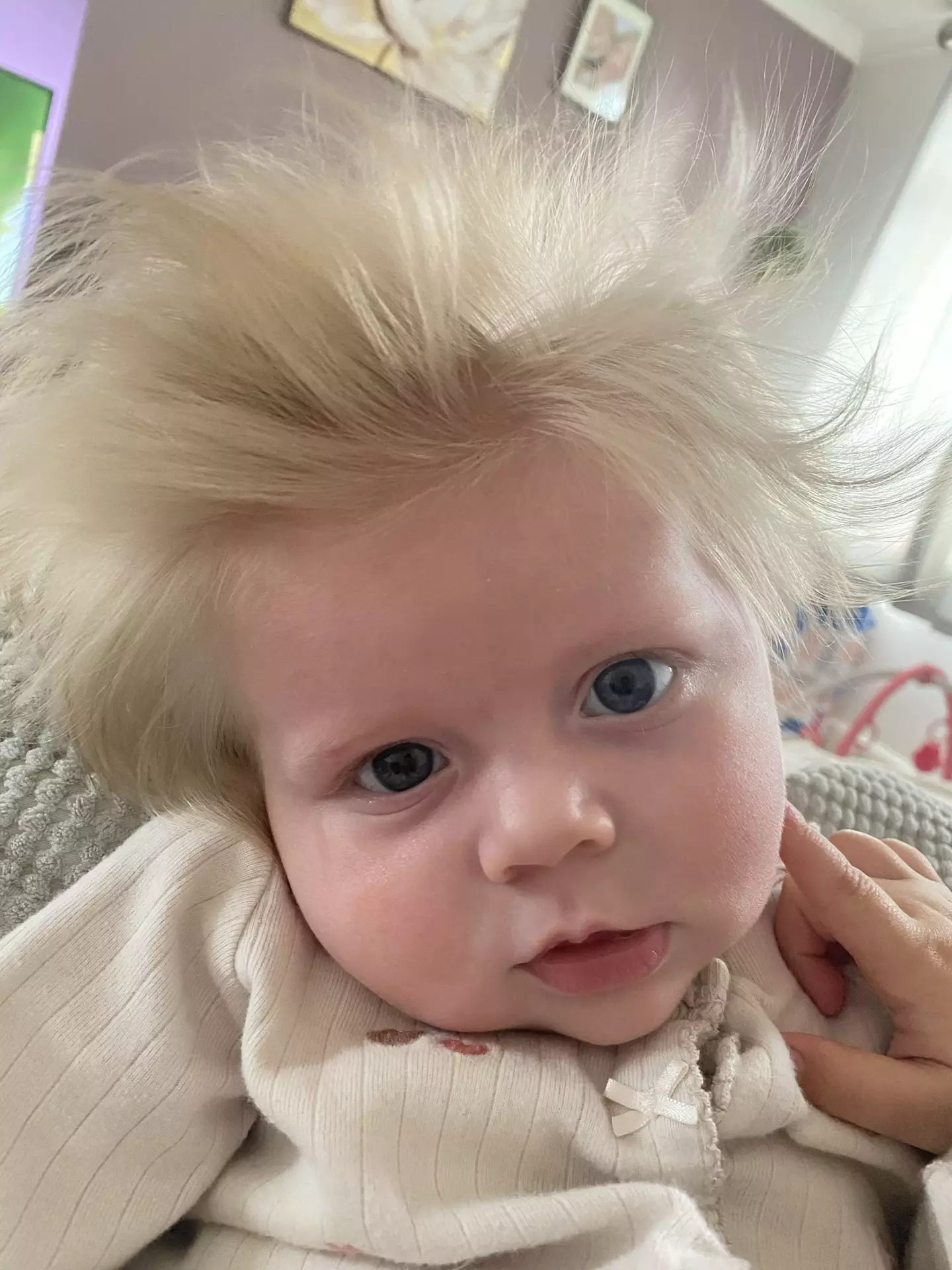 Lottie's hair has been compared to Boris Johnson's (