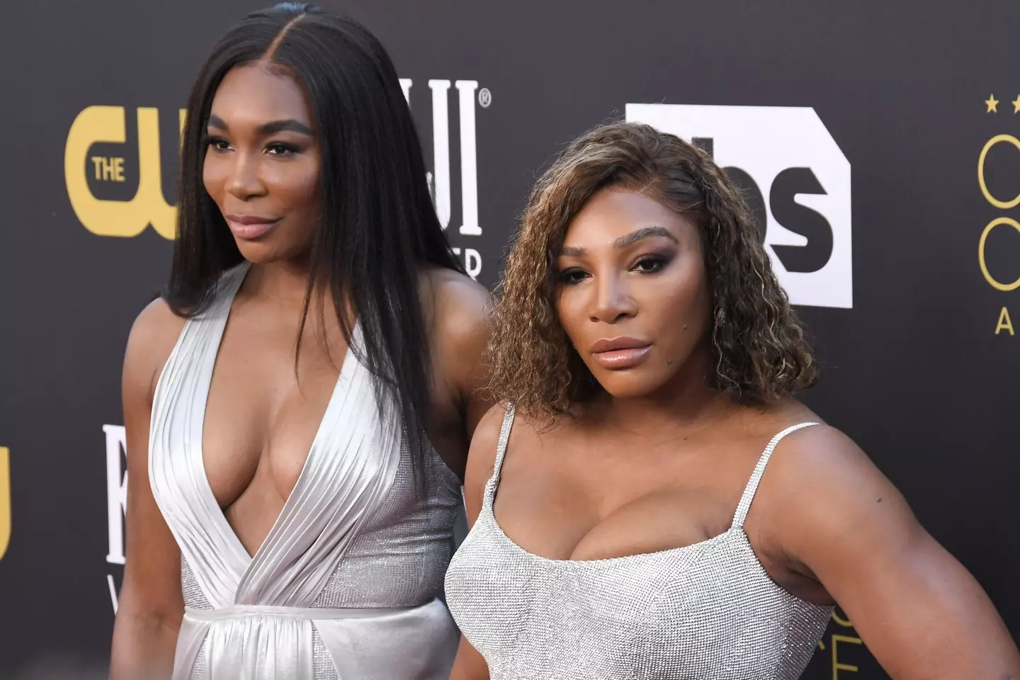 Venus and Serena Williams attended the Critics' Choice Awards on Sunday. (