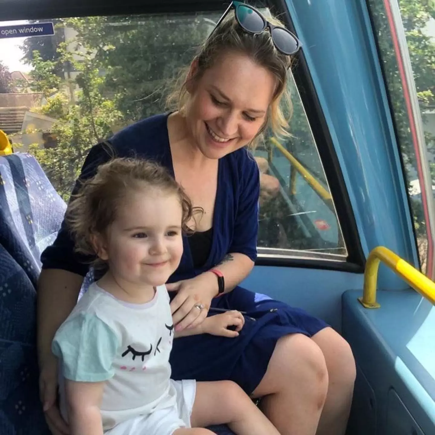 Rachel thought her daughter's answer was hilarious.