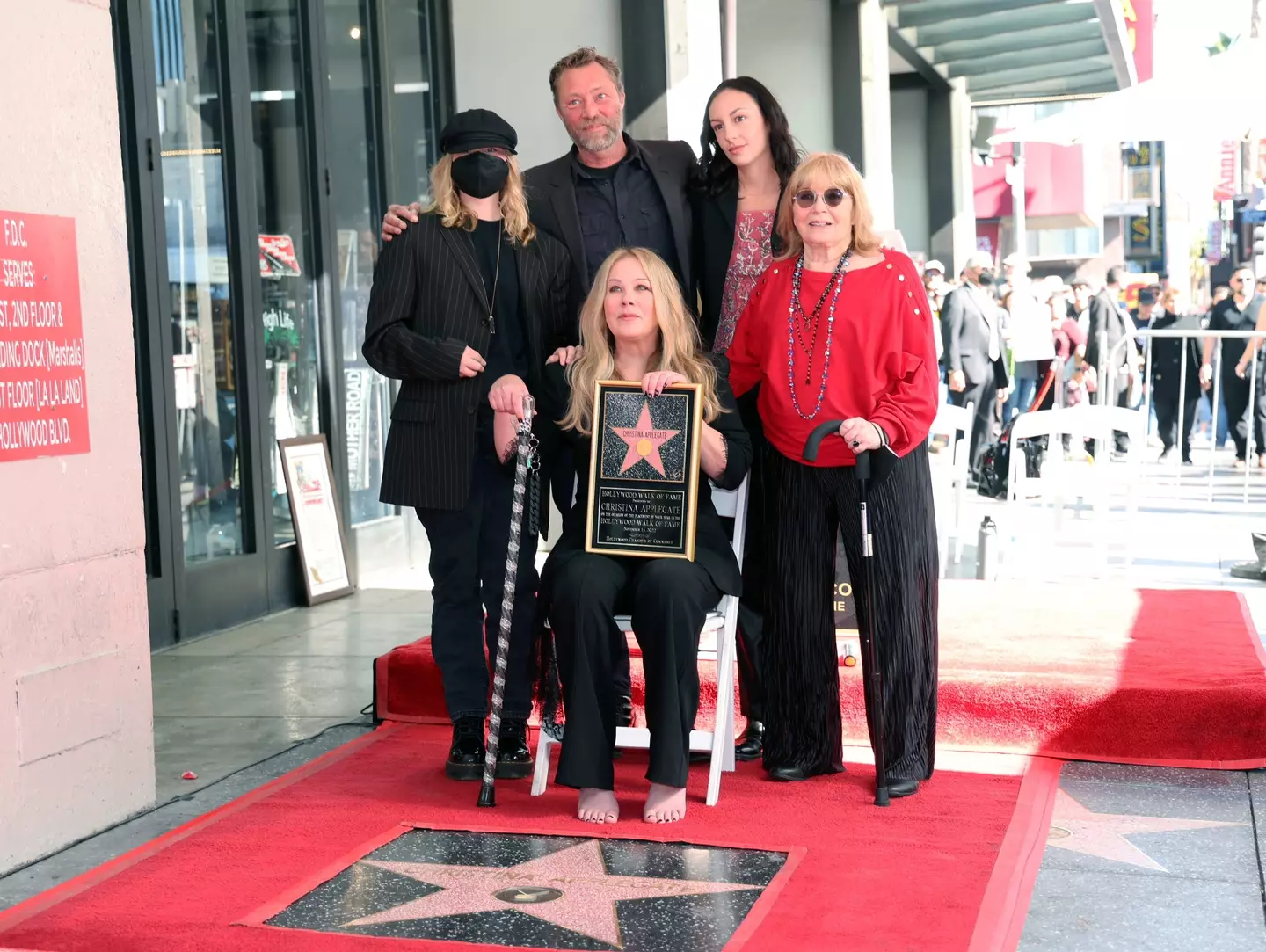 Christina received her diagnosis in 2021. (Phillip Faraone/Getty Images)