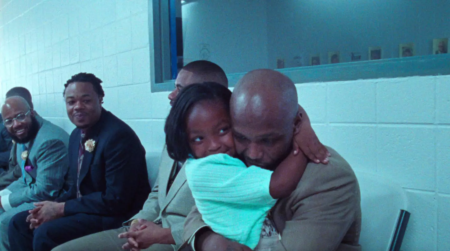 The daddy-daughter dance takes place in a Washington DC prison between inmates and their daughters (Netflix)