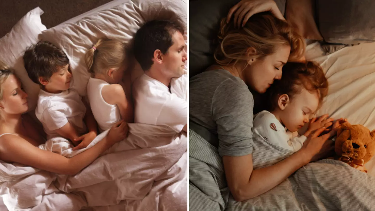Expert reveals exact age children should stop sharing a bed with parents