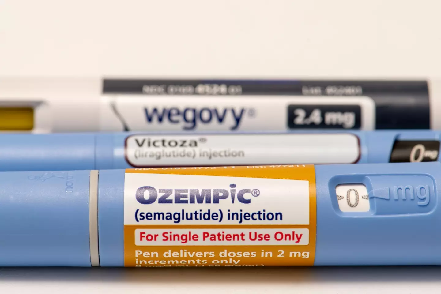 Ozempic is only available in the UK to treat type two diabetes (Michael Siluk/UCG/Universal Images Group via Getty Images)
