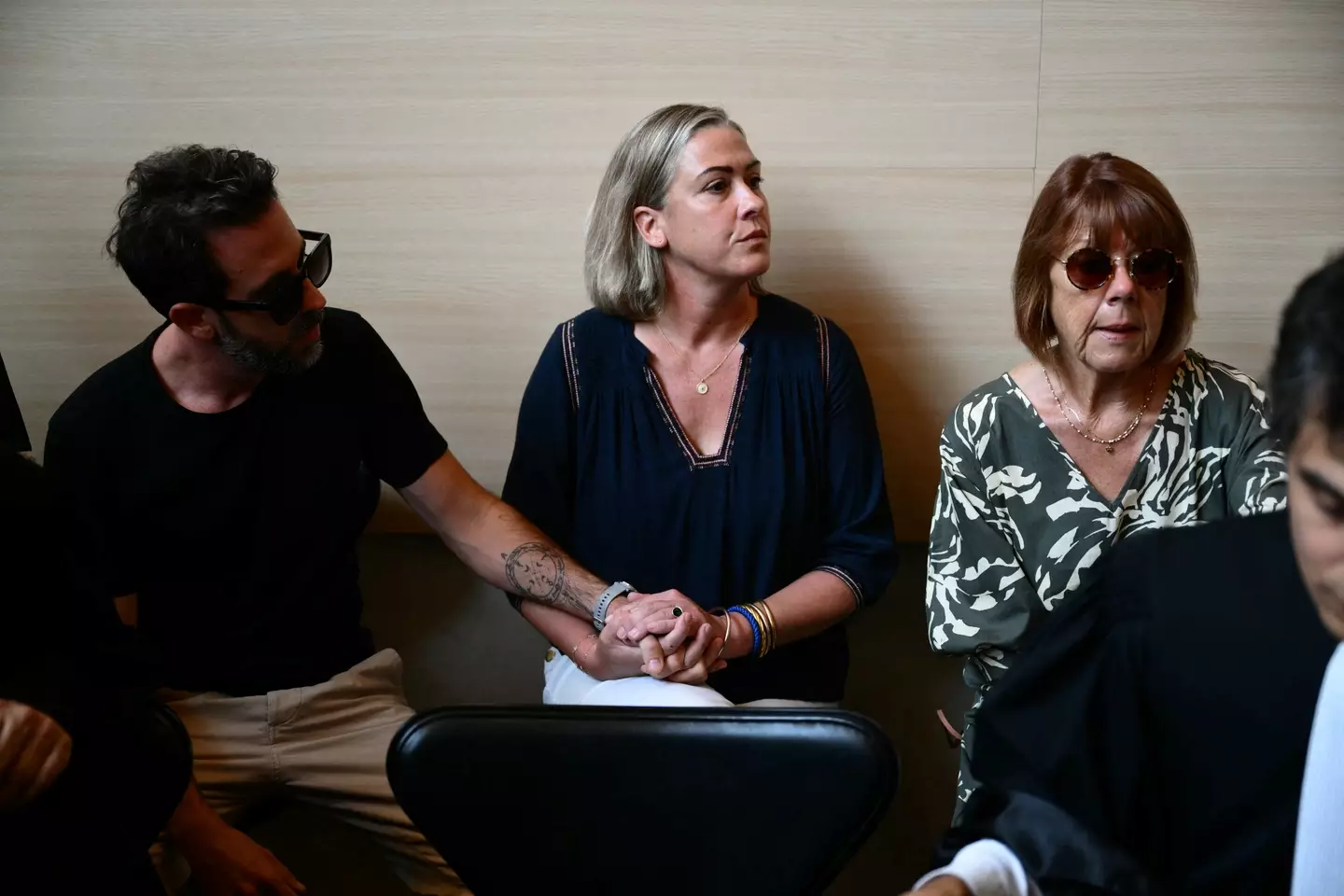The mother-of-three recalled the moment she was forced to tell her children (CHRISTOPHE SIMON/AFP via Getty Images)