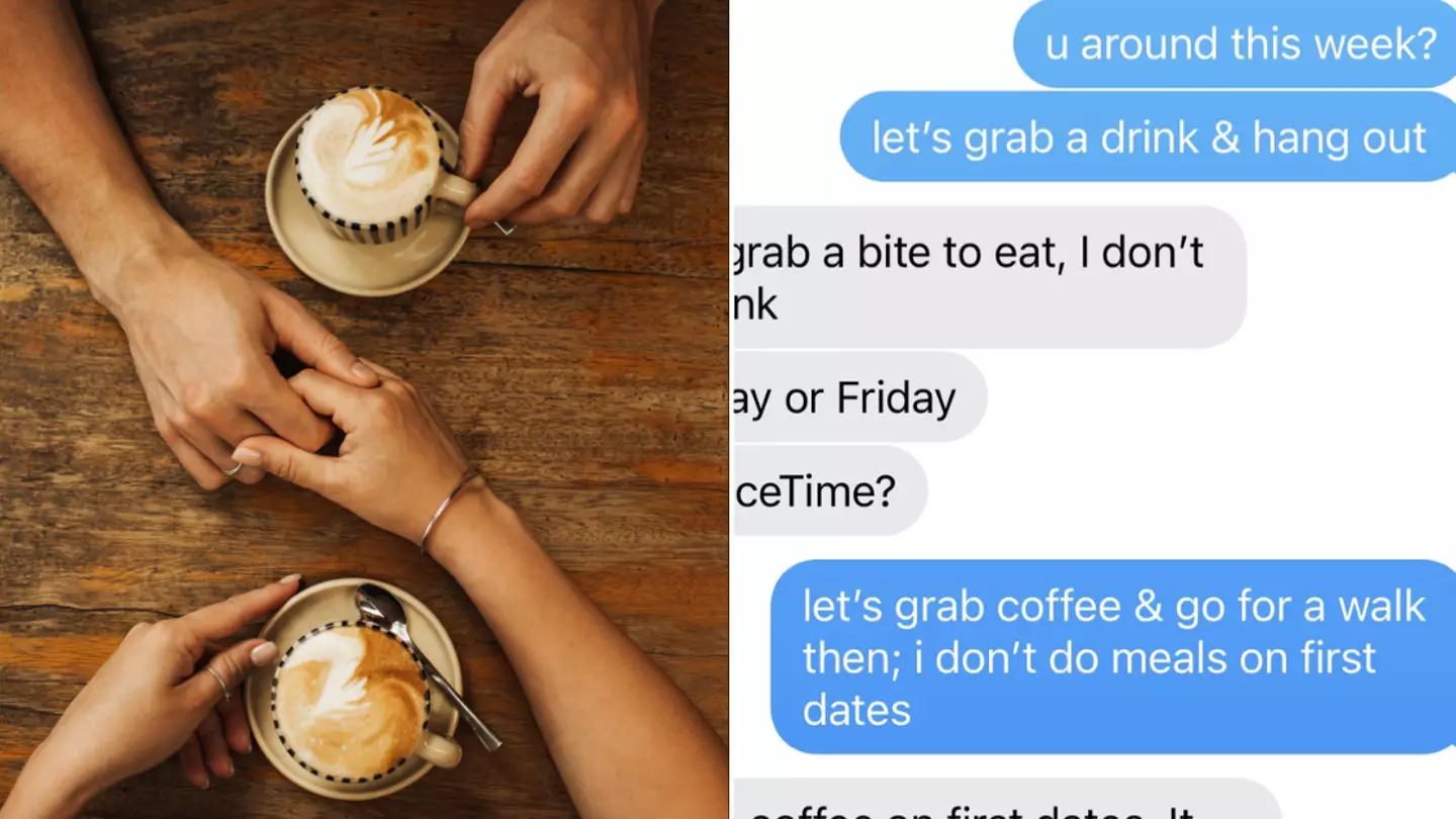Woman labelled ‘red flag’ after response to coffee suggestion for first date goes viral